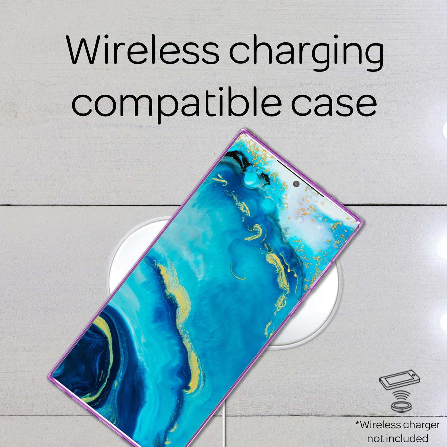 NALIA Robuste Glitzerhülle für Samsung Galaxy S22 Ultra, Glänzende Glitzer Hybrid Schutzhülle Verstärkte Silikonhülle