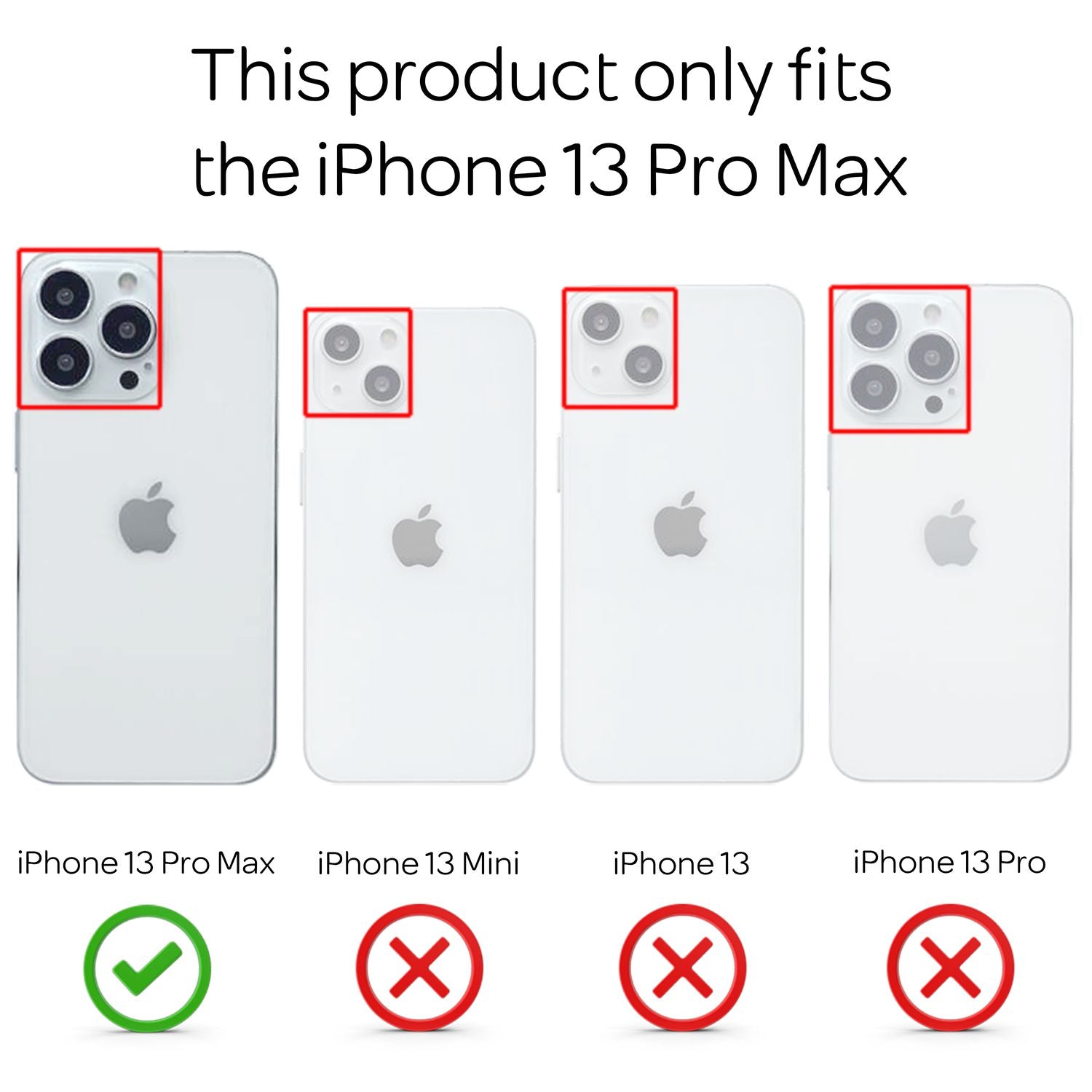 NALIA Military-Style Ringhülle für iPhone 13 Pro Max, Extrem Schützend mit Display-Rahmen & Kamera-Abdeckung Weiß NALIA Protective Hülle