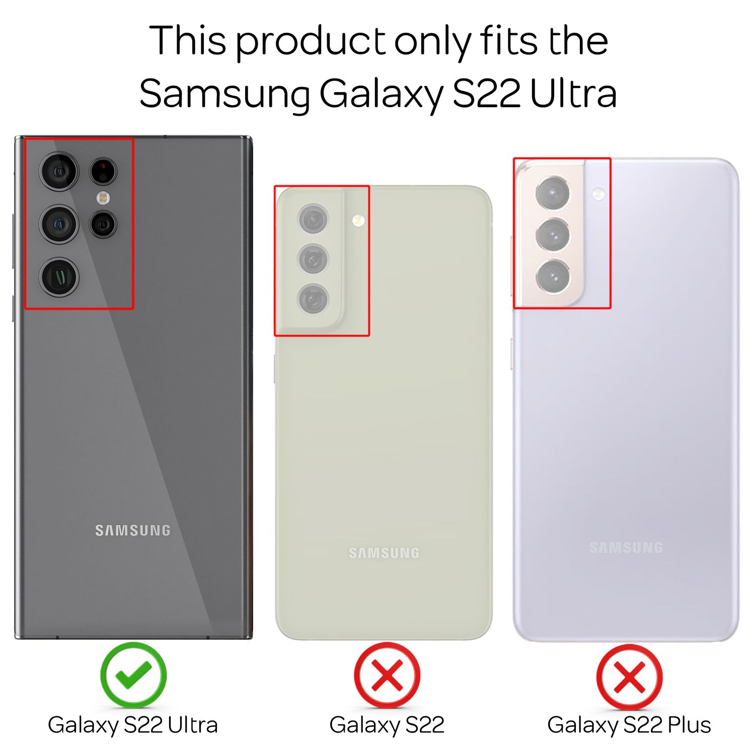NALIA Ultra-Dünnes Hardcase für Samsung Galaxy S22 Ultra, Anti-Fingerabdruck Seidig-Matt Rutschfest Extra-Leicht 0,5mm Schlank, Harte Schutzhülle Weiß NALIA SlimFit Hülle