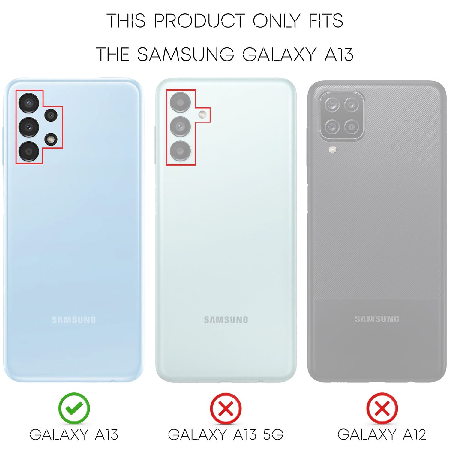 Für Samsung Galaxy A13 - Carbon Look Handy Hülle Hard Case Cover Default Title NALIA Protective Hülle