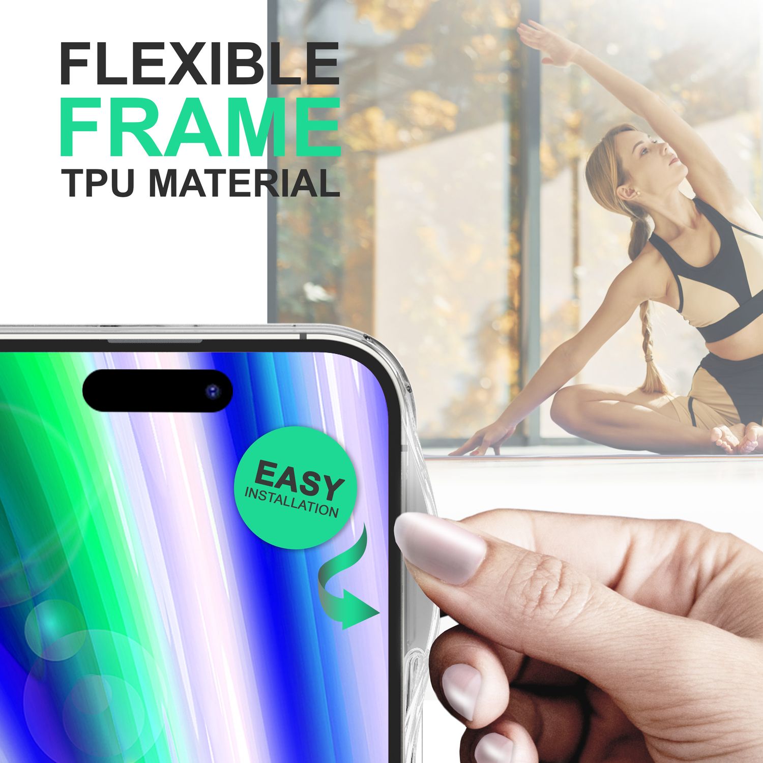 Hülle für iPhone 14 Pro Max - Matt Durchscheinend Anti-Fingerprint Kratzfest Default Title NALIA Transparente Hülle