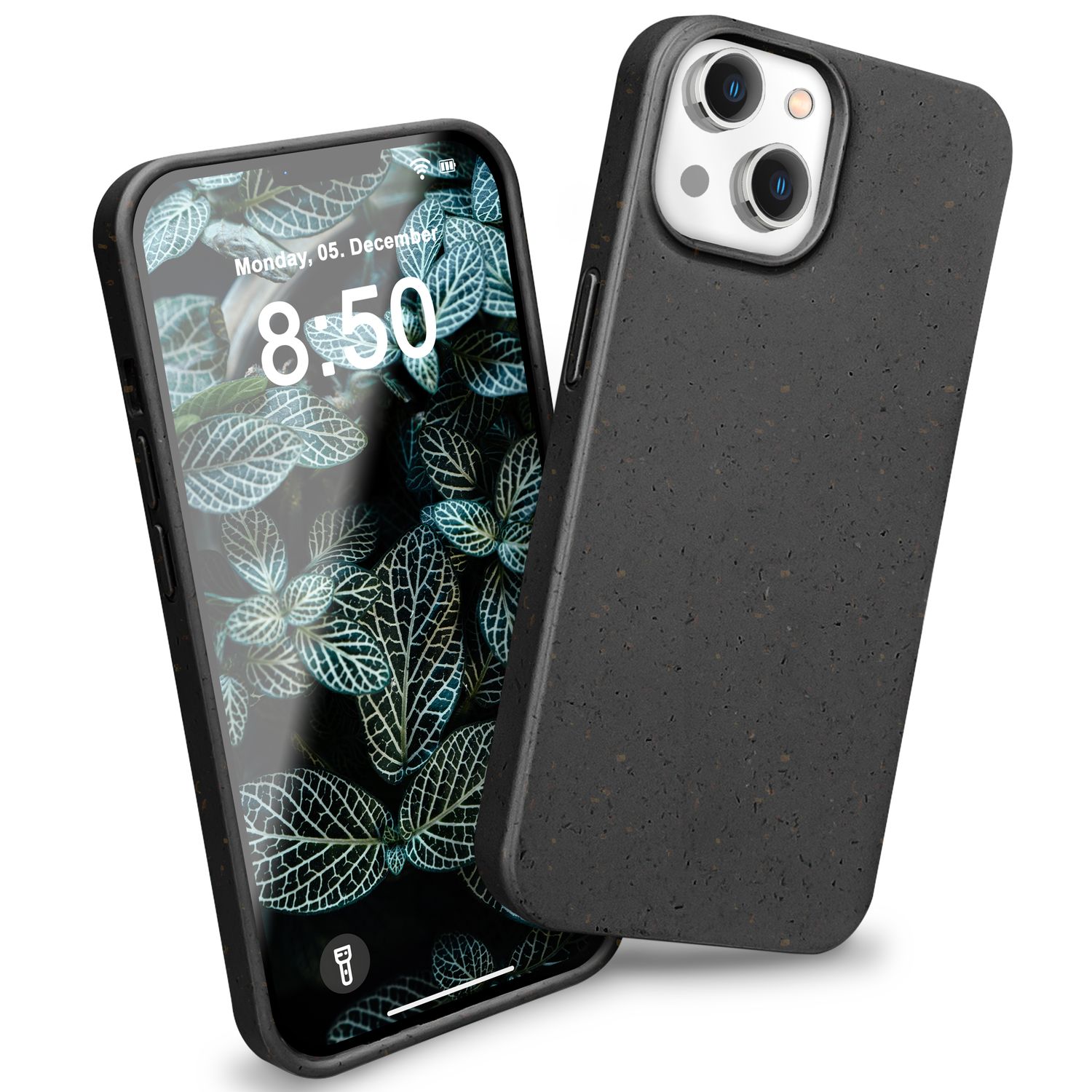 Bio Hülle für iPhone 14, Nachhaltiges Öko Case Umweltfreundlich Natur Eco Cover