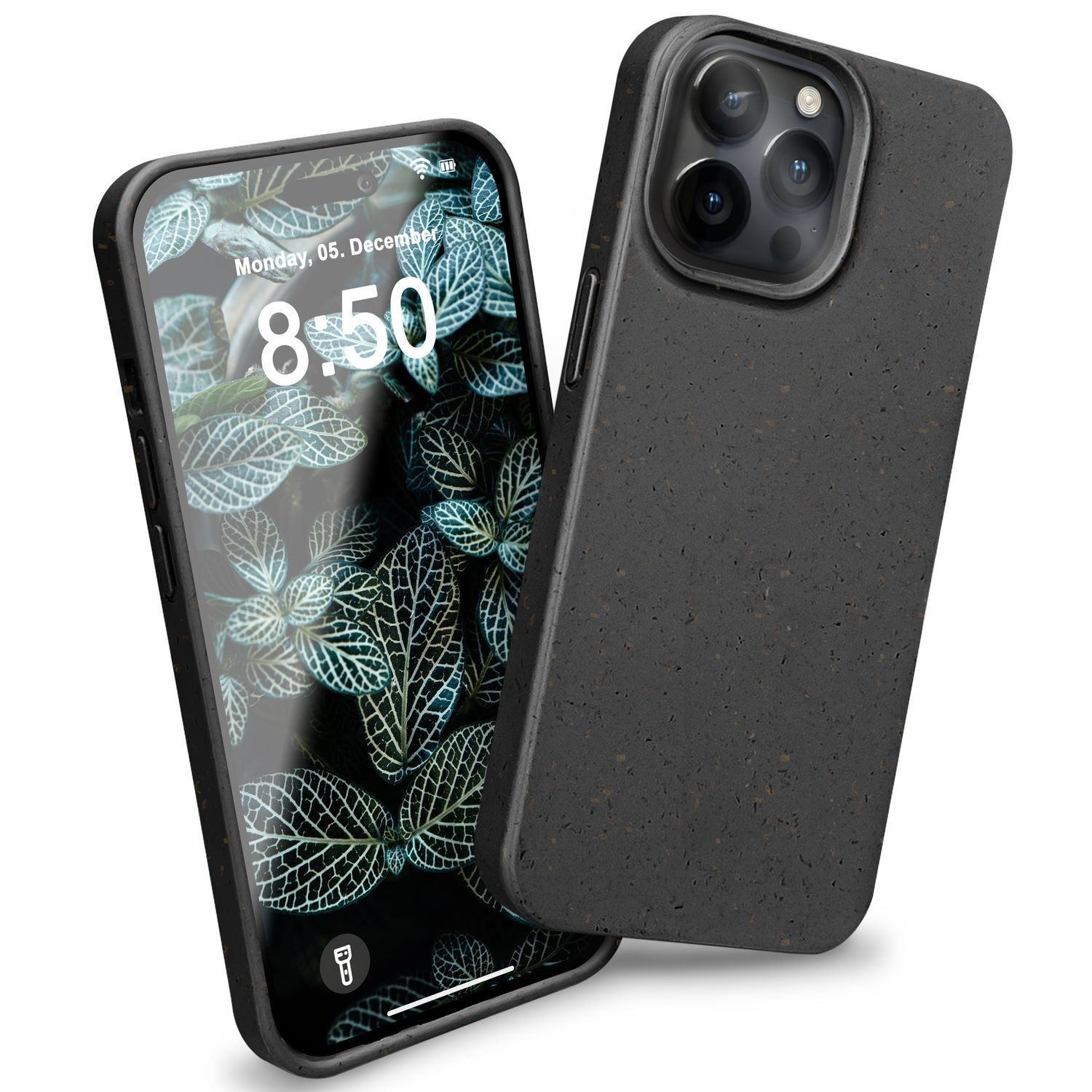 Bio Hülle für iPhone 14 Pro, Nachhaltiges Öko Case Umweltfreundlich Natur Cover