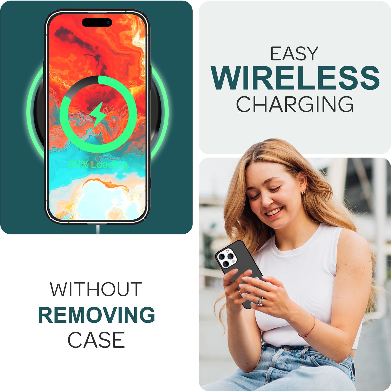 Dünne 0,5mm Hülle für iPhone 15 Pro Max Hard Case Ultra Slim Schutz Handyhülle Schwarz NALIA SlimFit Hülle