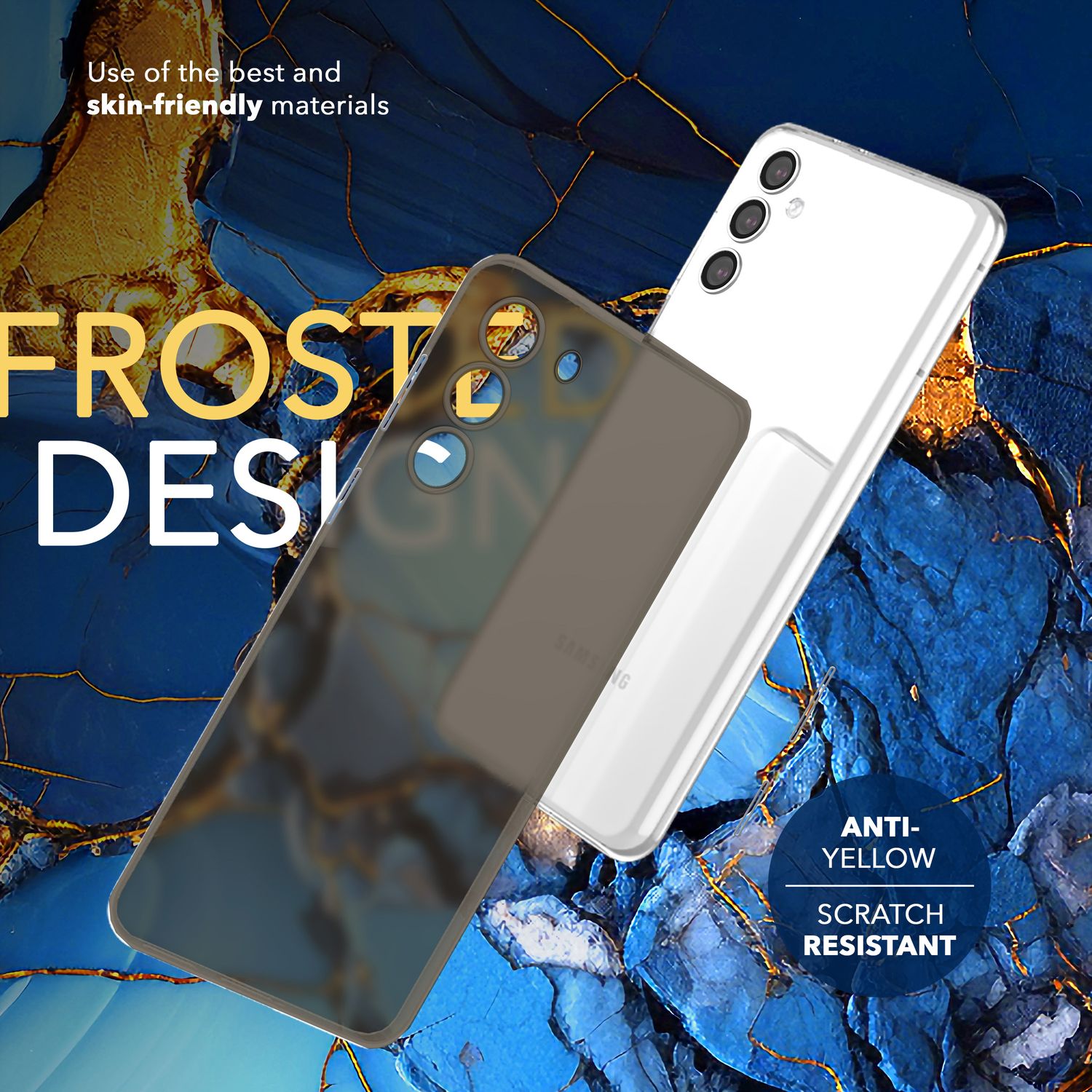 NALIA Extrem Dünnes Hardcase für Samsung Galaxy S24 Plus Hülle, 0,3mm Ultra Schlanke Schutzhülle, Extra Slim Cover Matt Taupe Transparent NALIA SlimFit Hülle