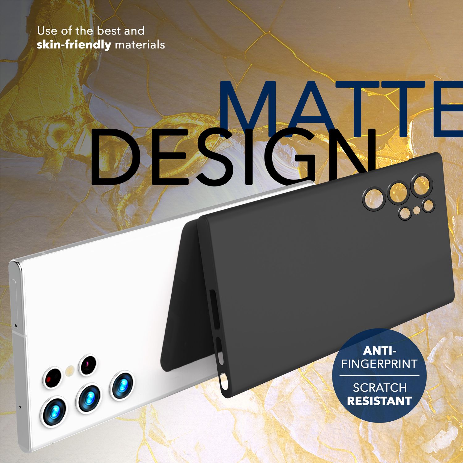 NALIA Extrem Dünnes Hardcase für Samsung Galaxy S24 Ultra Hülle, 0,3mm Ultra Schlanke Schutzhülle Slim Schwarz Opak NALIA SlimFit Hülle