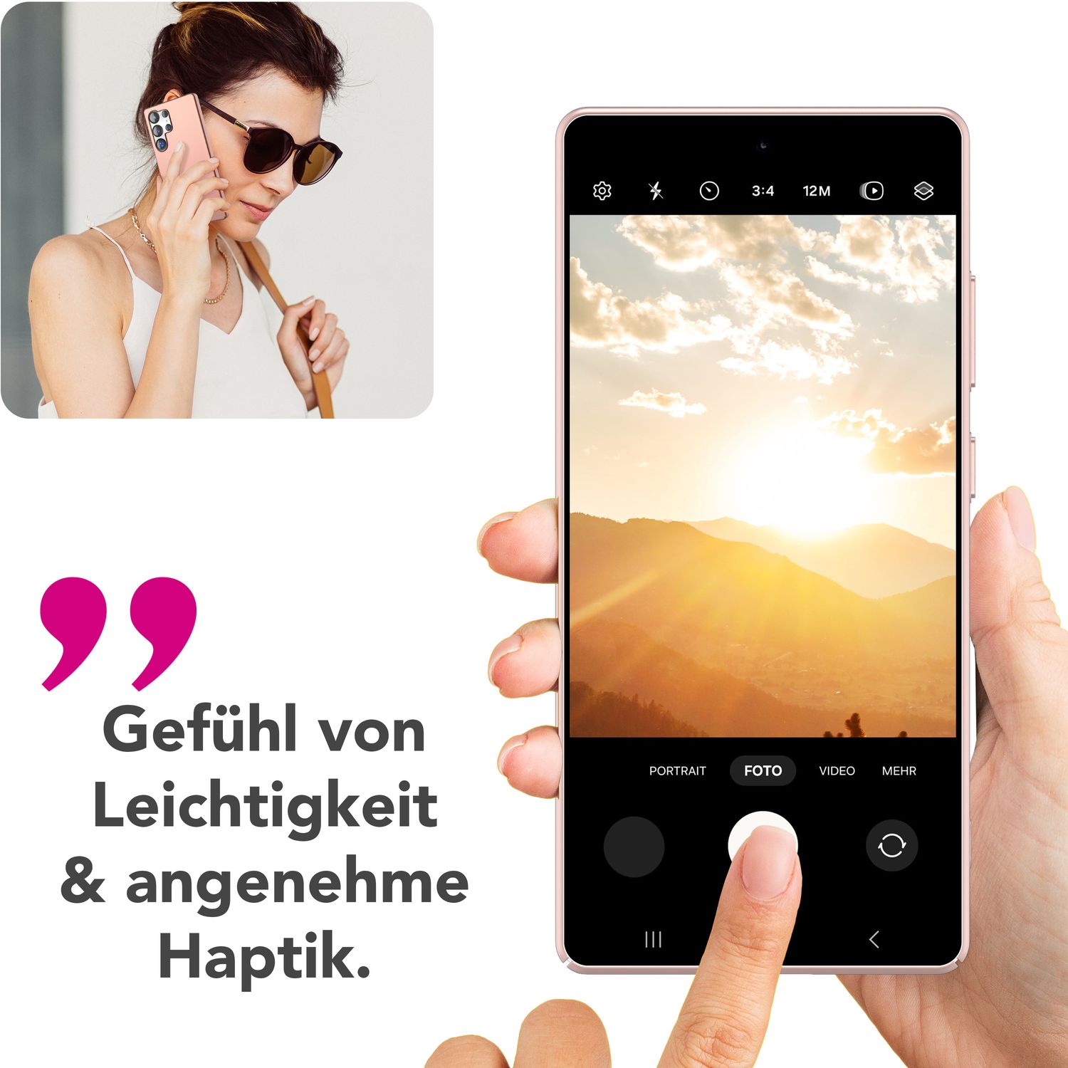 NALIA PureFit für Samsung Galaxy S25 Ultra Hülle, Extra Slim 0,5mm Hardcover, Leichte Dünne Elegante Schutzhülle, Mattierte Fingerabdruck-Resistente Handyhülle