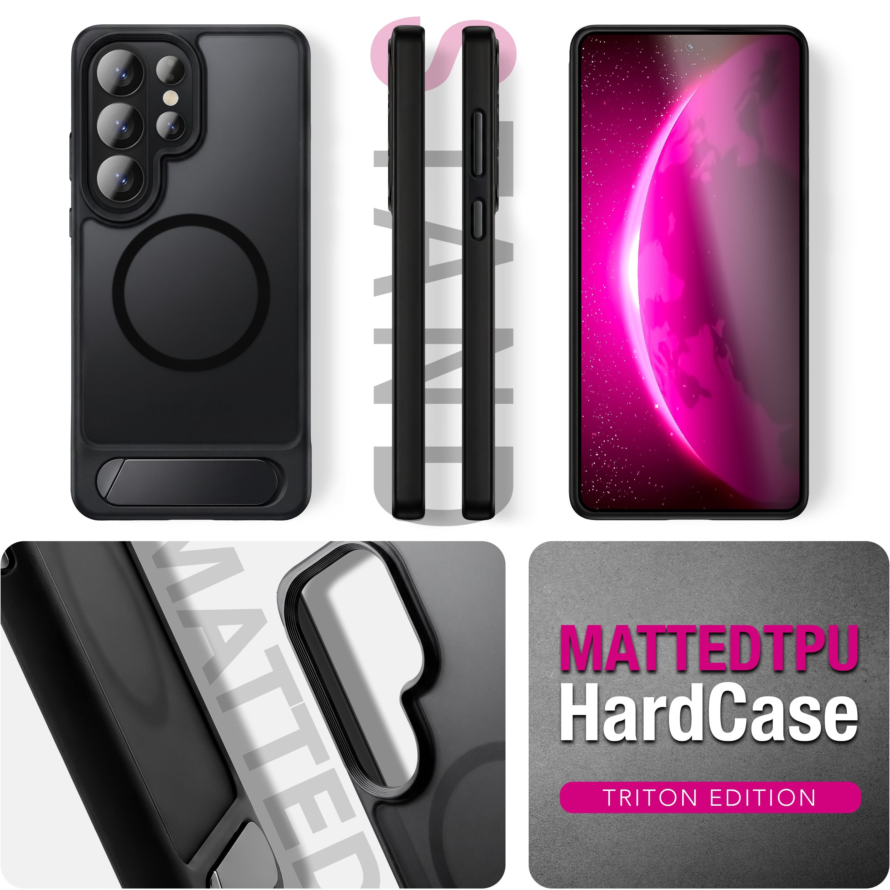 NALIA MagSafe Hülle Samsung Galaxy S26 Ultra Case matt stoßfest Default Title NALIA Protective Hülle