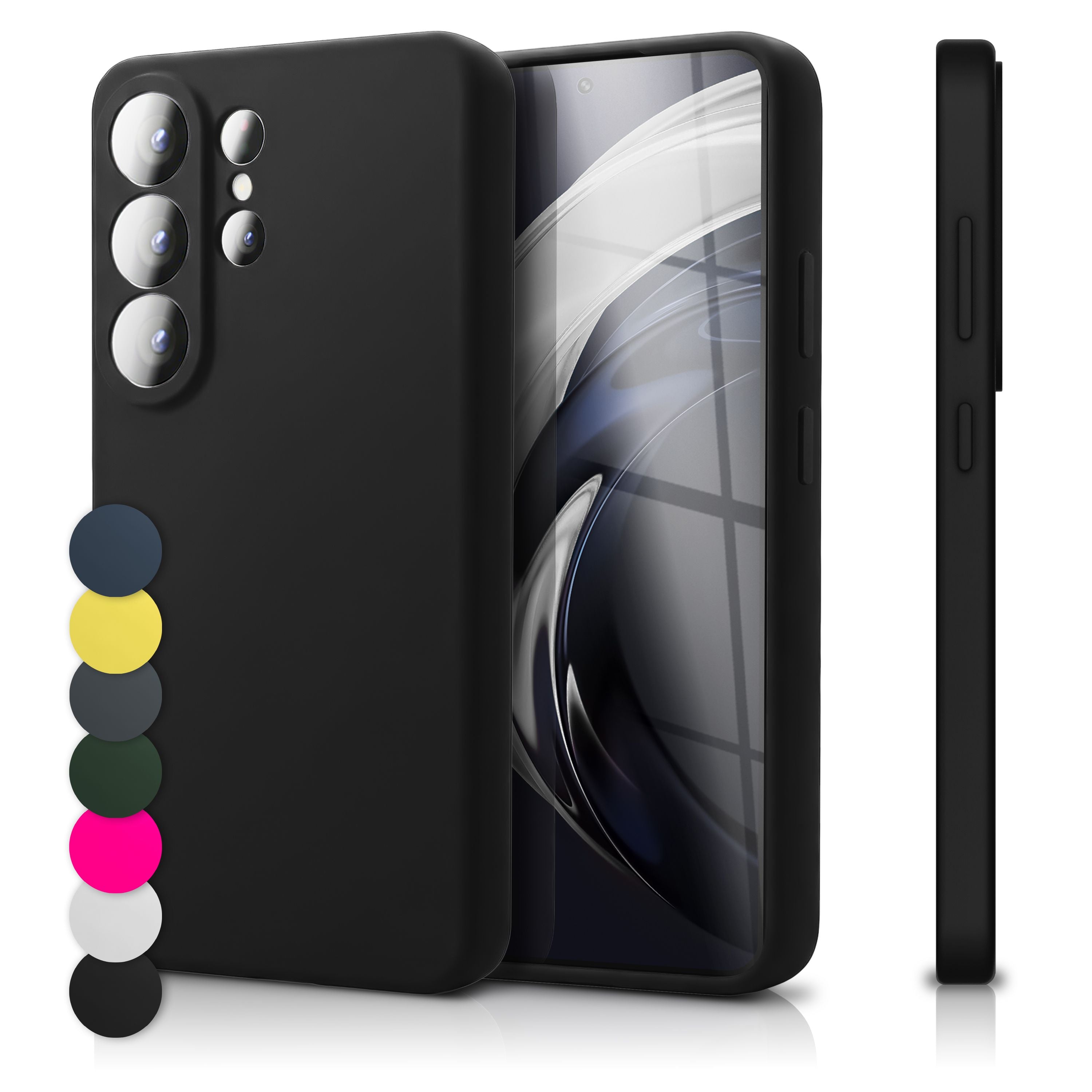 NALIA Silikonhülle Samsung Galaxy S26 Ultra Case samtig griffig Kameraschutz Default NALIA Protective Hülle