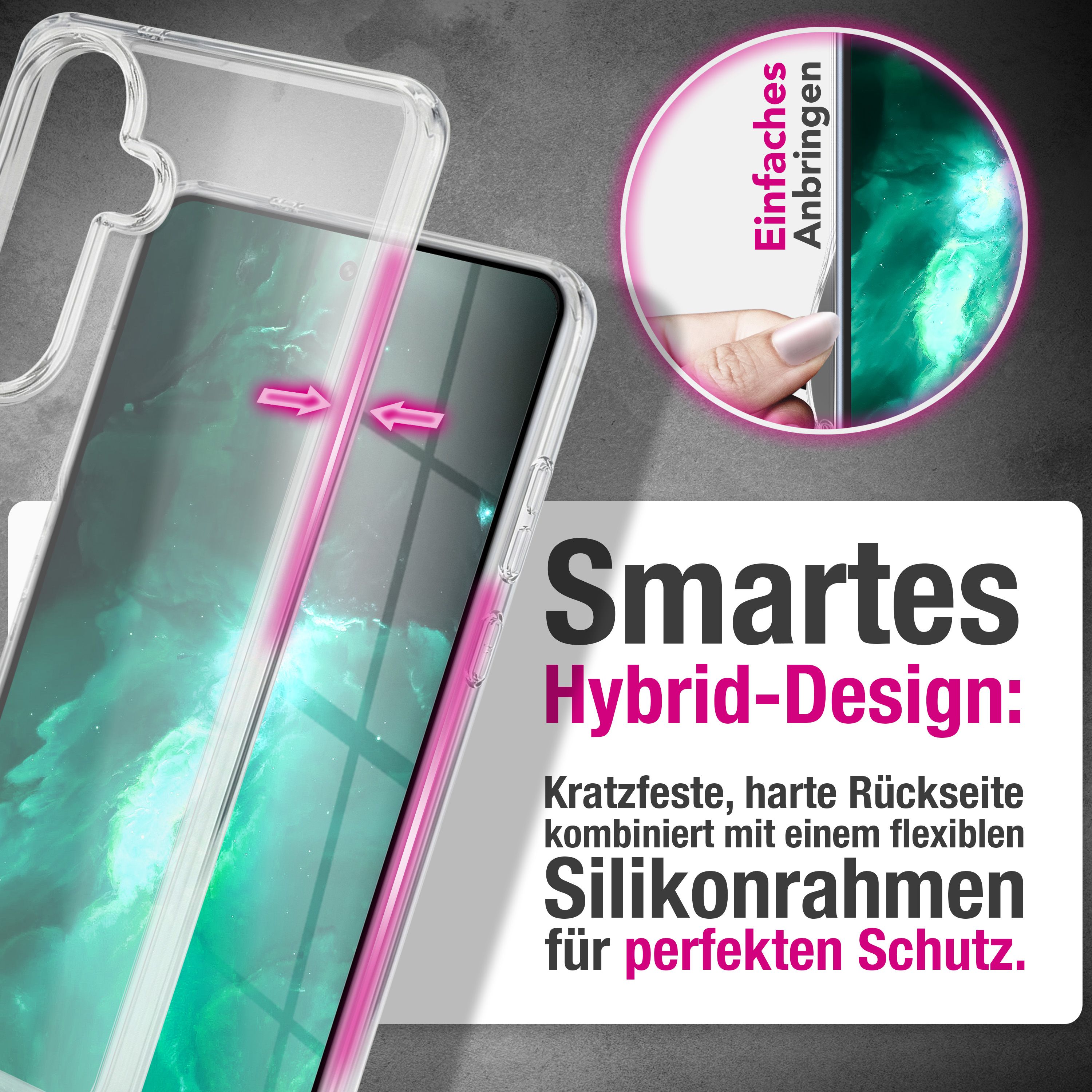 NALIA Transparente Silikonhülle Samsung Galaxy S26 Plus Case Anti-Gelb stoßfest Default Title NALIA Transparente Hülle