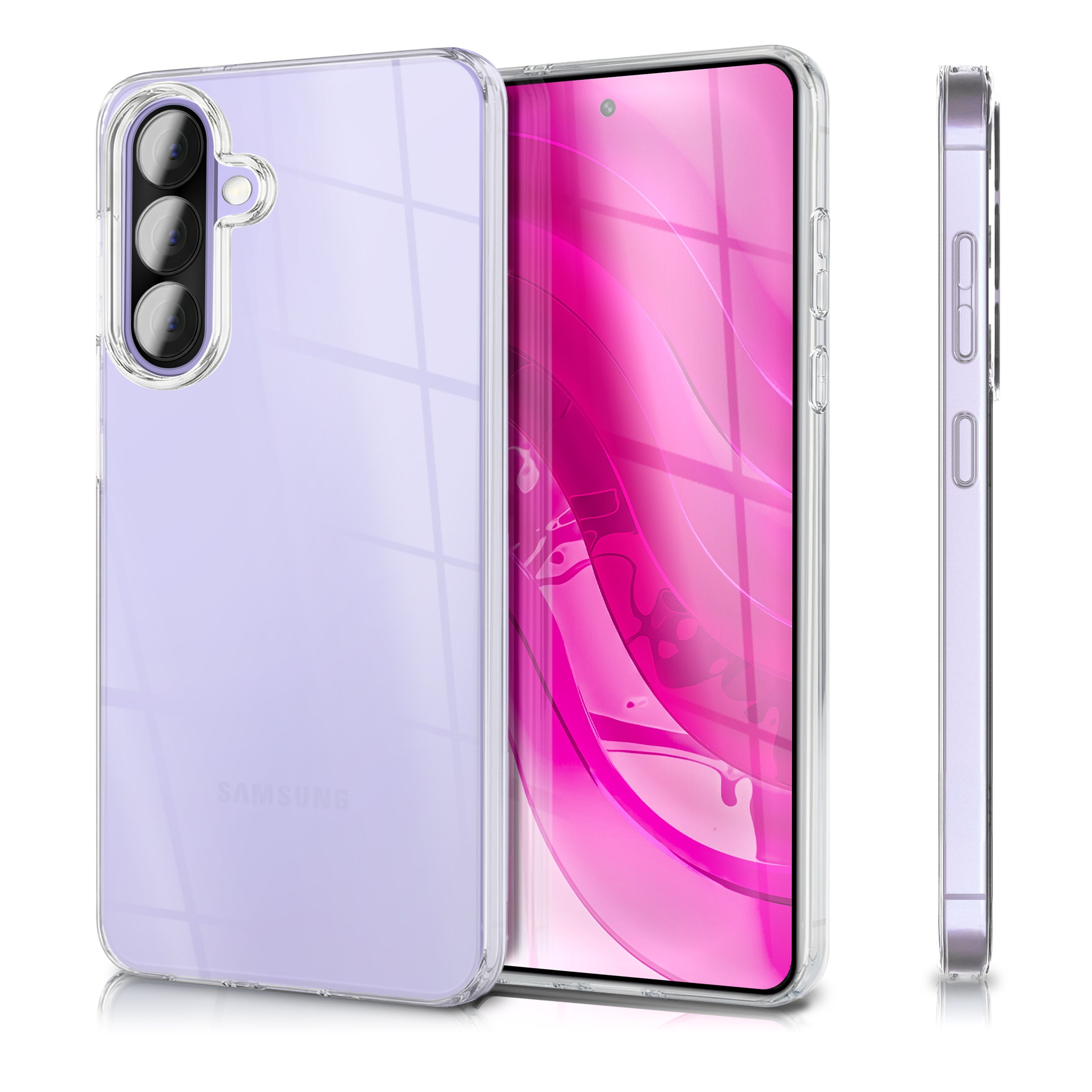 NALIA Transparente Silikonhülle Samsung Galaxy A57 Case Anti-Gelb stoßfest Default Title NALIA Transparente Hülle