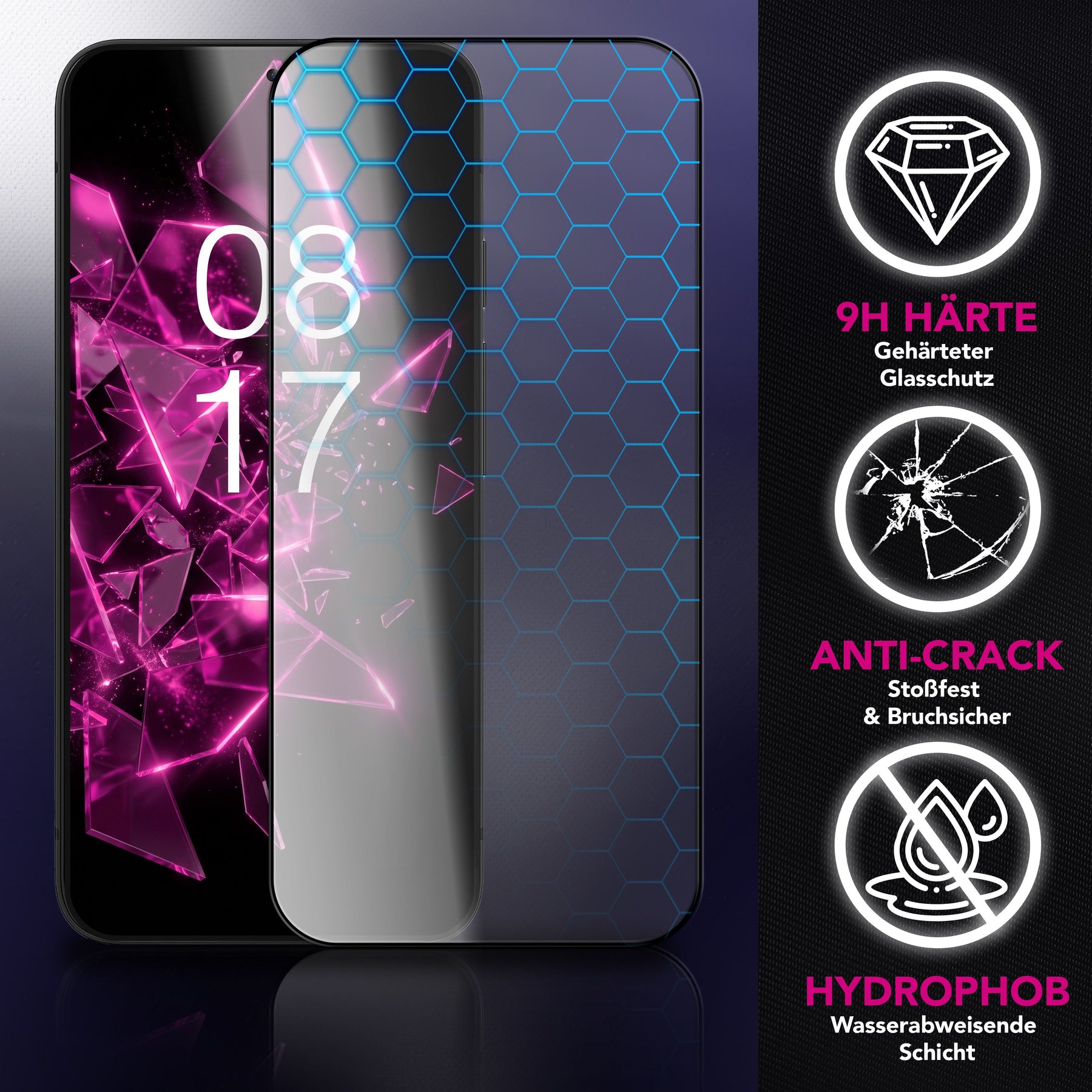 NALIA 2x Schutzglas für Google Pixel 11 Pro XL – Full-Screen Schutz 9H & Hüllenfreundlich – ARMORGLASSX (Display Glasfolie Transparent & 9H Härte) – Marke aus Berlin