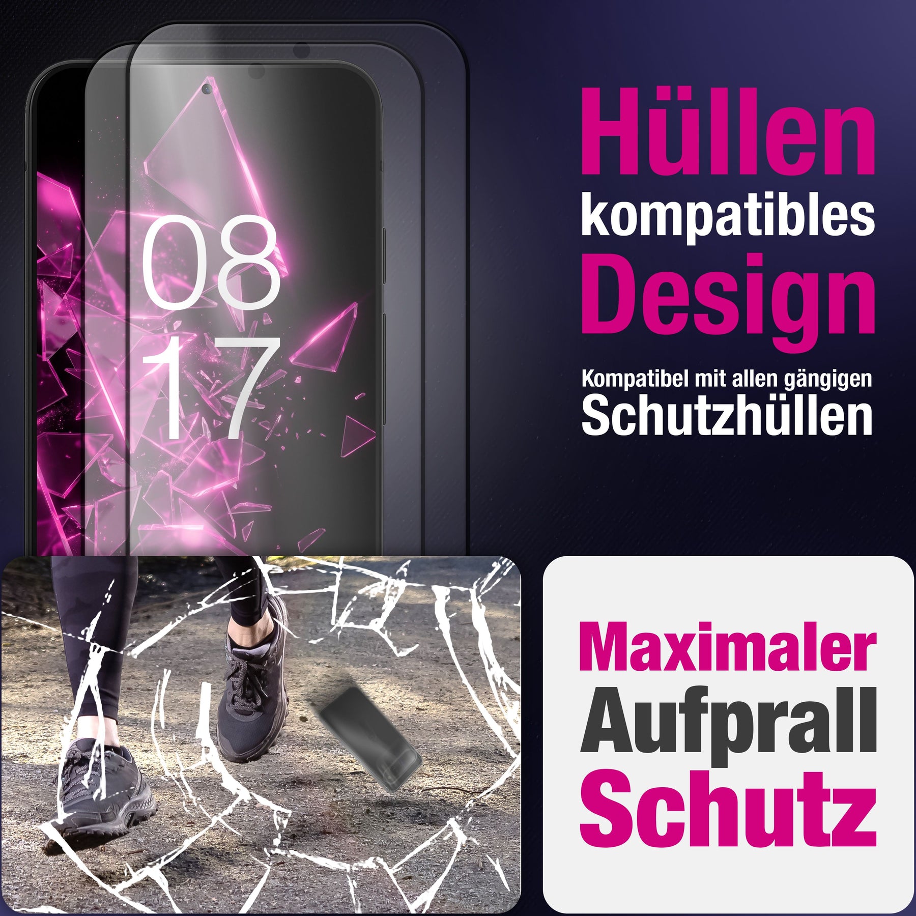 NALIA 2x Schutzglas für Google Pixel 11 Pro XL – Full-Screen Schutz 9H & Hüllenfreundlich – ARMORGLASSX (Display Glasfolie Transparent & 9H Härte) – Marke aus Berlin