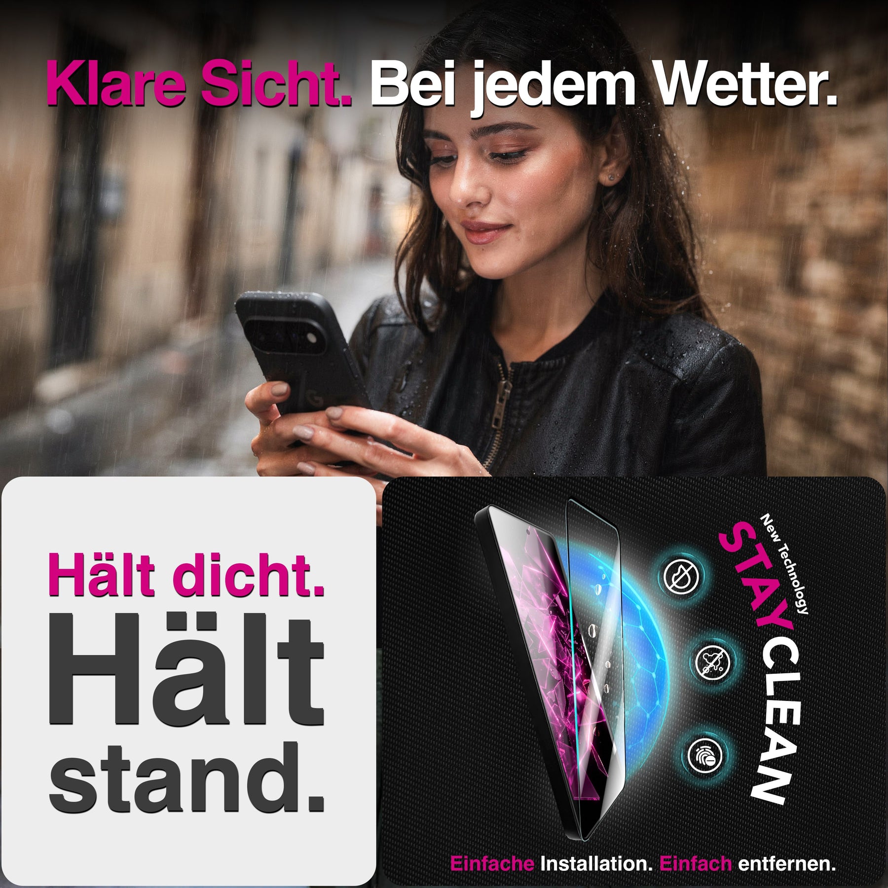 NALIA 2x Schutzglas für Google Pixel 11 Pro XL – Full-Screen Schutz 9H & Hüllenfreundlich – ARMORGLASSX (Display Glasfolie Transparent & 9H Härte) – Marke aus Berlin
