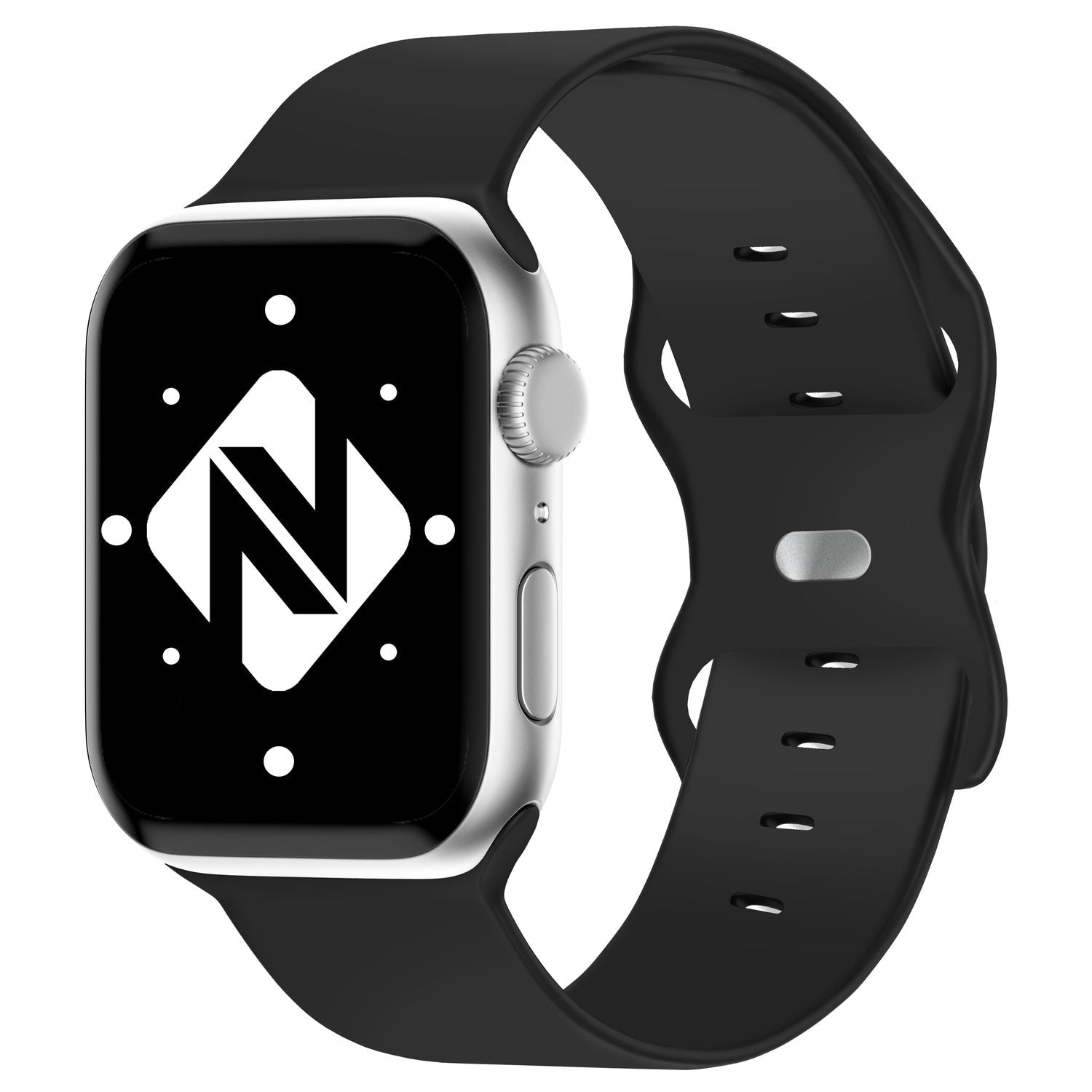Silikon Armband für Apple Watch Ultra/SE/8/7/6/5/4/3/2/1, 42mm 44mm 45mm 49mm