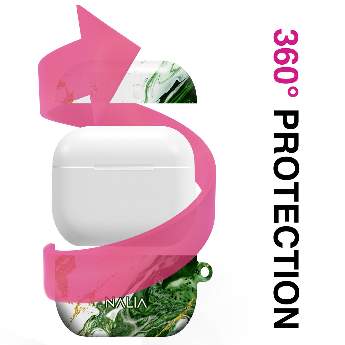 Emerald - AirPods Pro 3 Hülle NALIA Protective Hülle