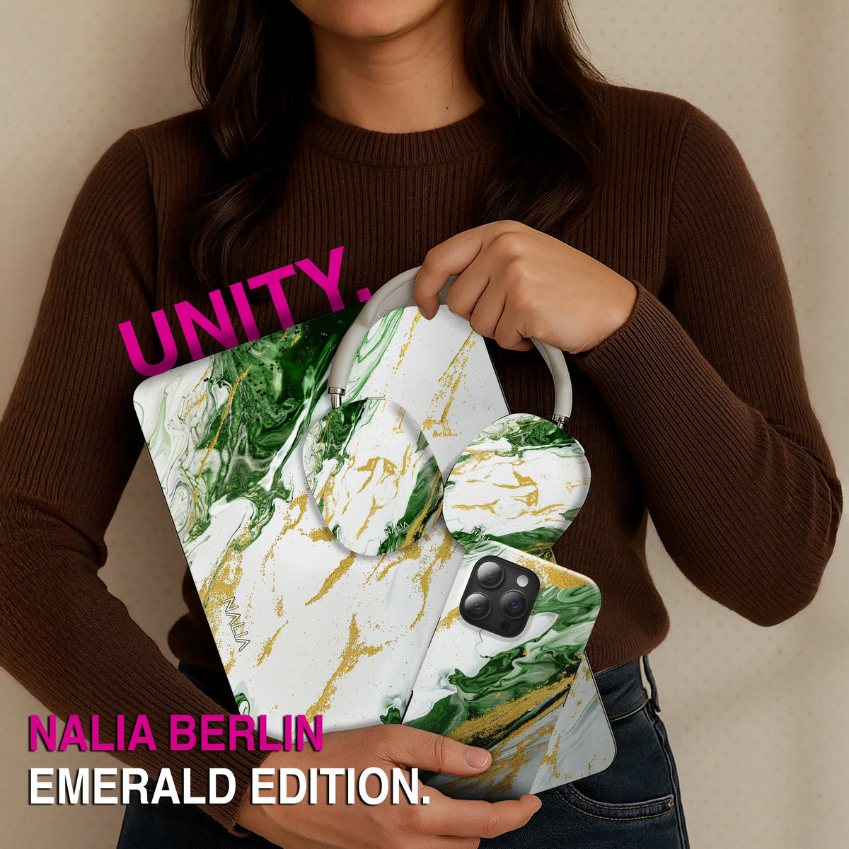 Emerald - AirPods Pro 3 Hülle NALIA Protective Hülle