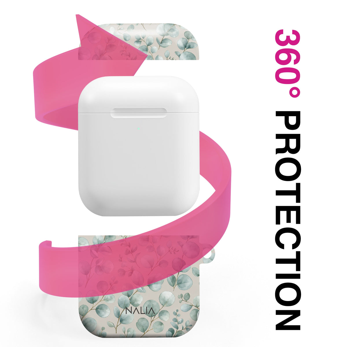 Haze - AirPods 1 / 2 Hülle NALIA Protective Hülle