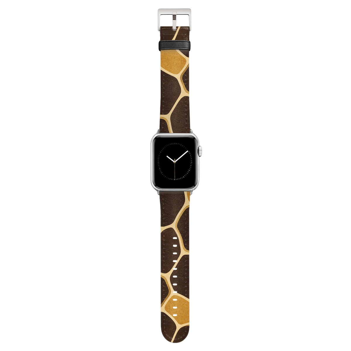 Gigi - Apple Watch Armband 38/40/41/42mm 38 40 41 42mm Matt Silber NALIA Kunstleder Armband