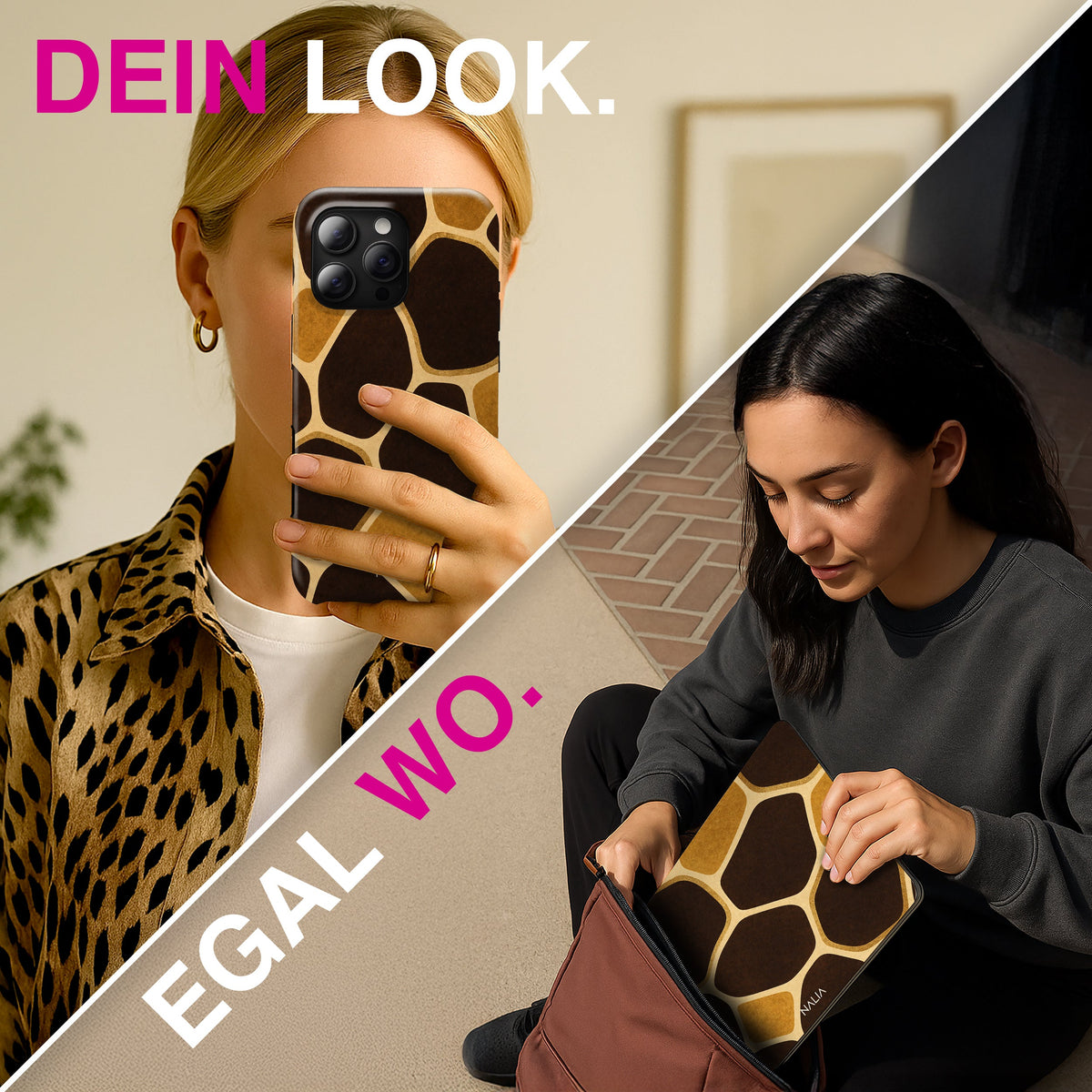 Gigi - iPhone 15 Hülle NALIA Protective Hülle