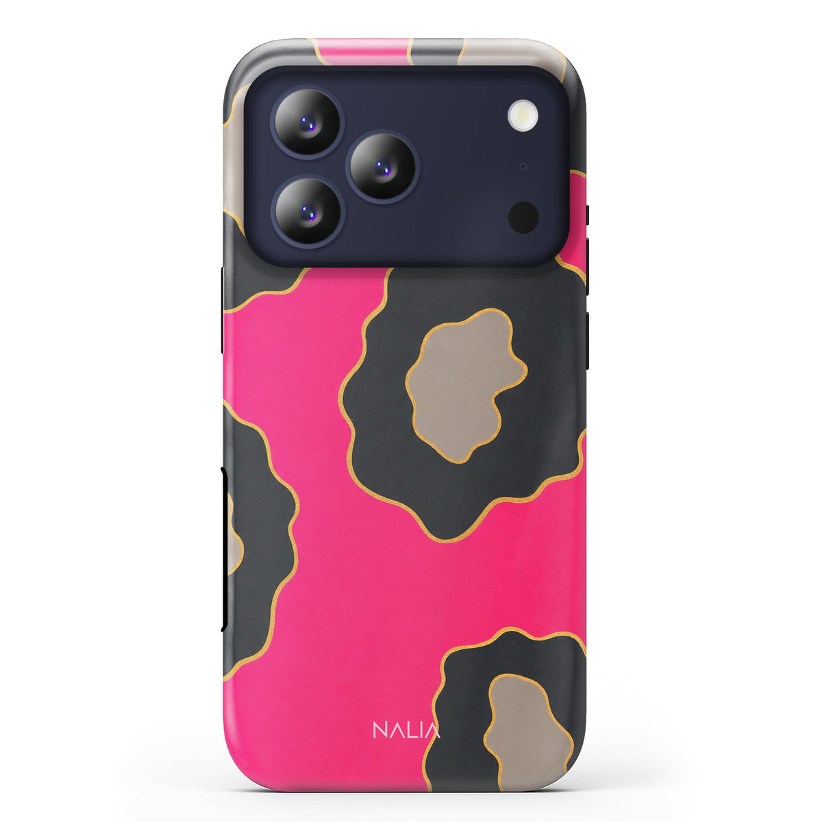 Lola iPhone 18 Pro Hülle mit Leopardenmuster, Rückseite
