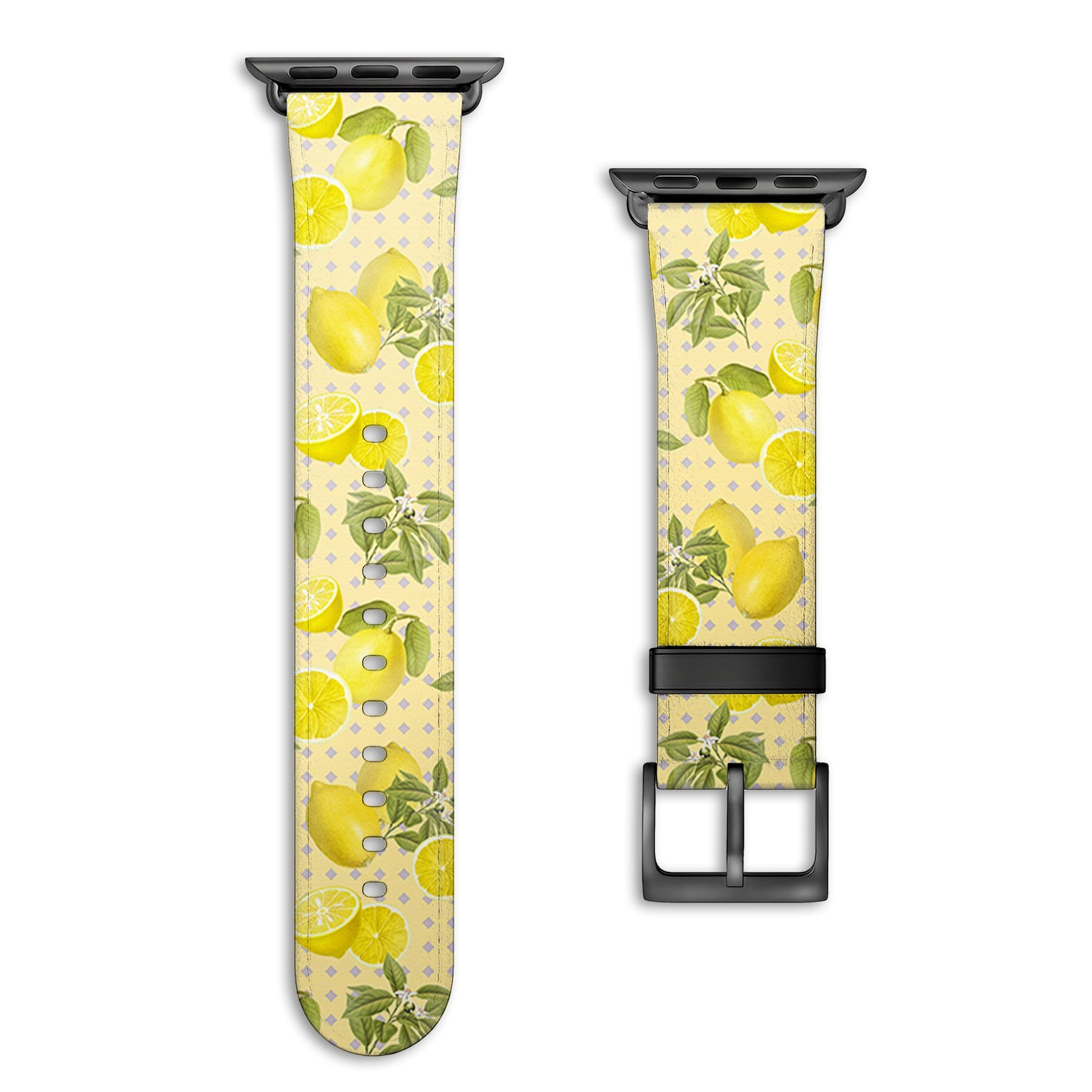 Limona - Apple Watch Armband 44-49mm & 42 (Serie 1-3) 44-49mm & 42 (Serie 1-3) Matt Schwarz NALIA Kunstleder Armband