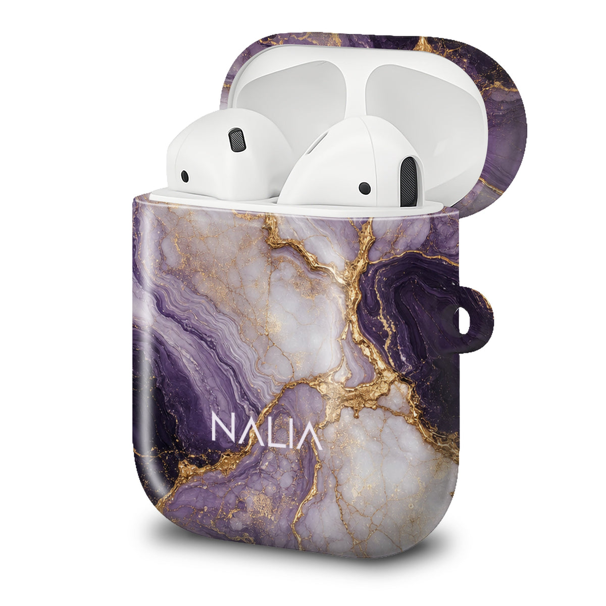 Amethyst - AirPods 1 / 2 Hülle NALIA Protective Hülle