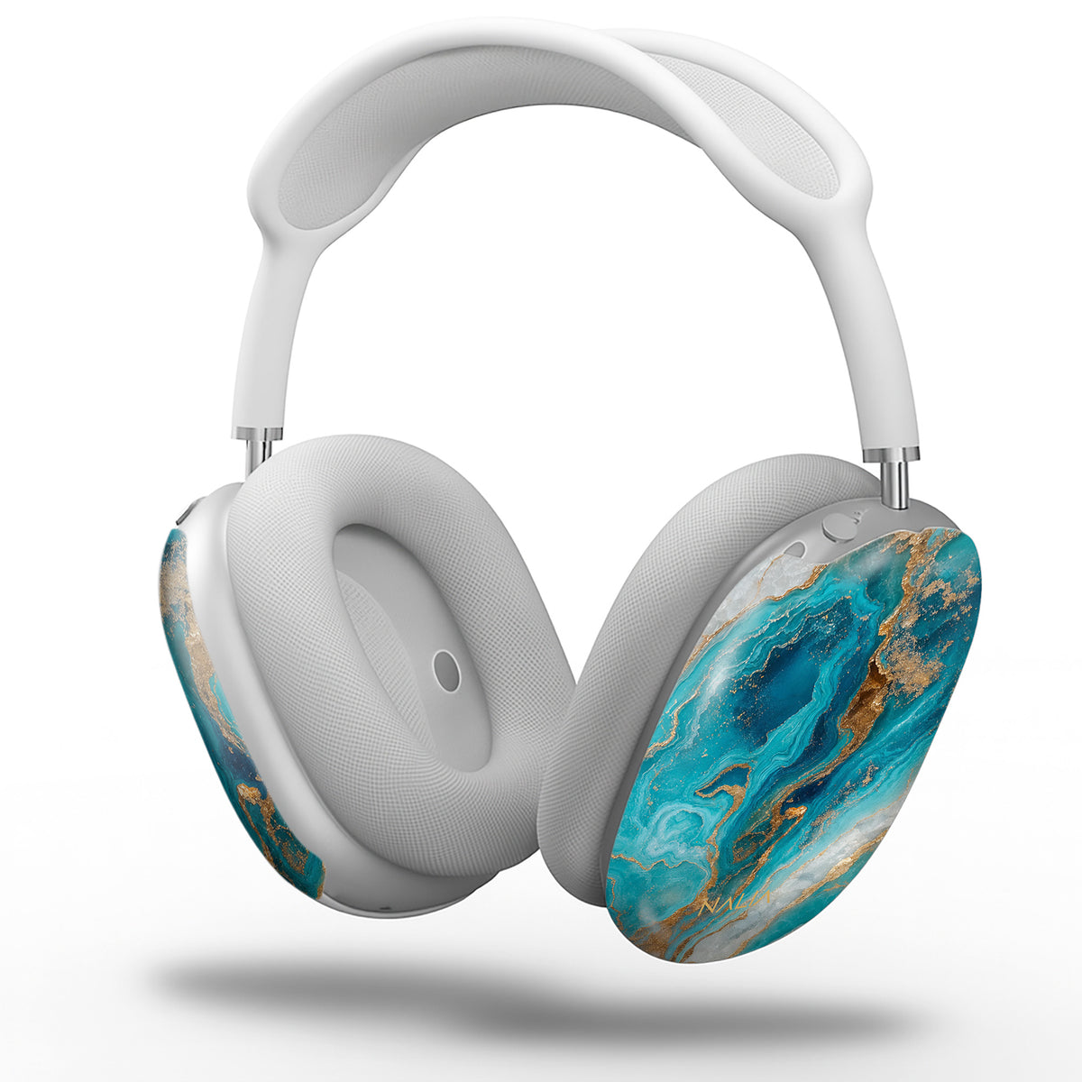 Riviera AirPods Max Hülle mit Marmoroptik, schräg