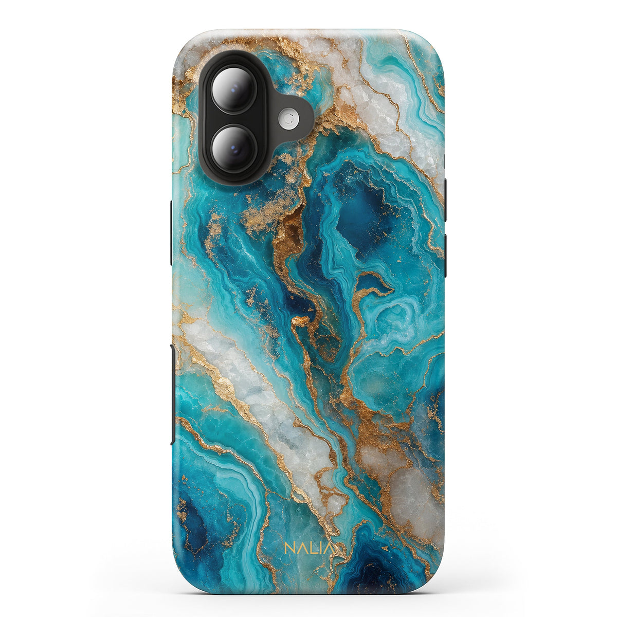 Riviera iPhone 17 Hülle mit Marmoroptik, Rückseite