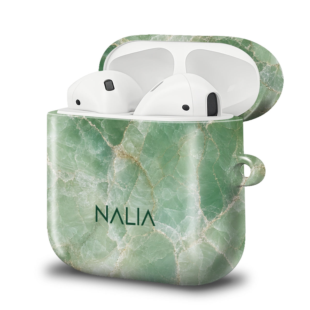 Giada AirPods 3 Hülle mit Marmoroptik, geöffnet