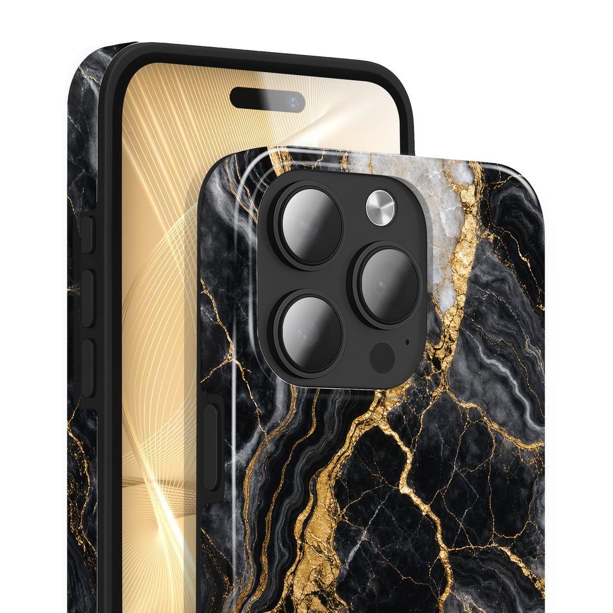 Obsidian - iPhone 13 Pro Max Hülle NALIA Protective Hülle