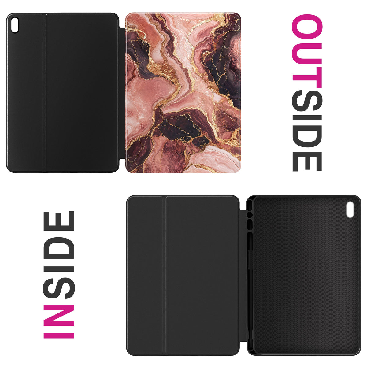 Rosenquarz - iPad Air 13 (8th Gen) Hülle NALIA Protective Hülle