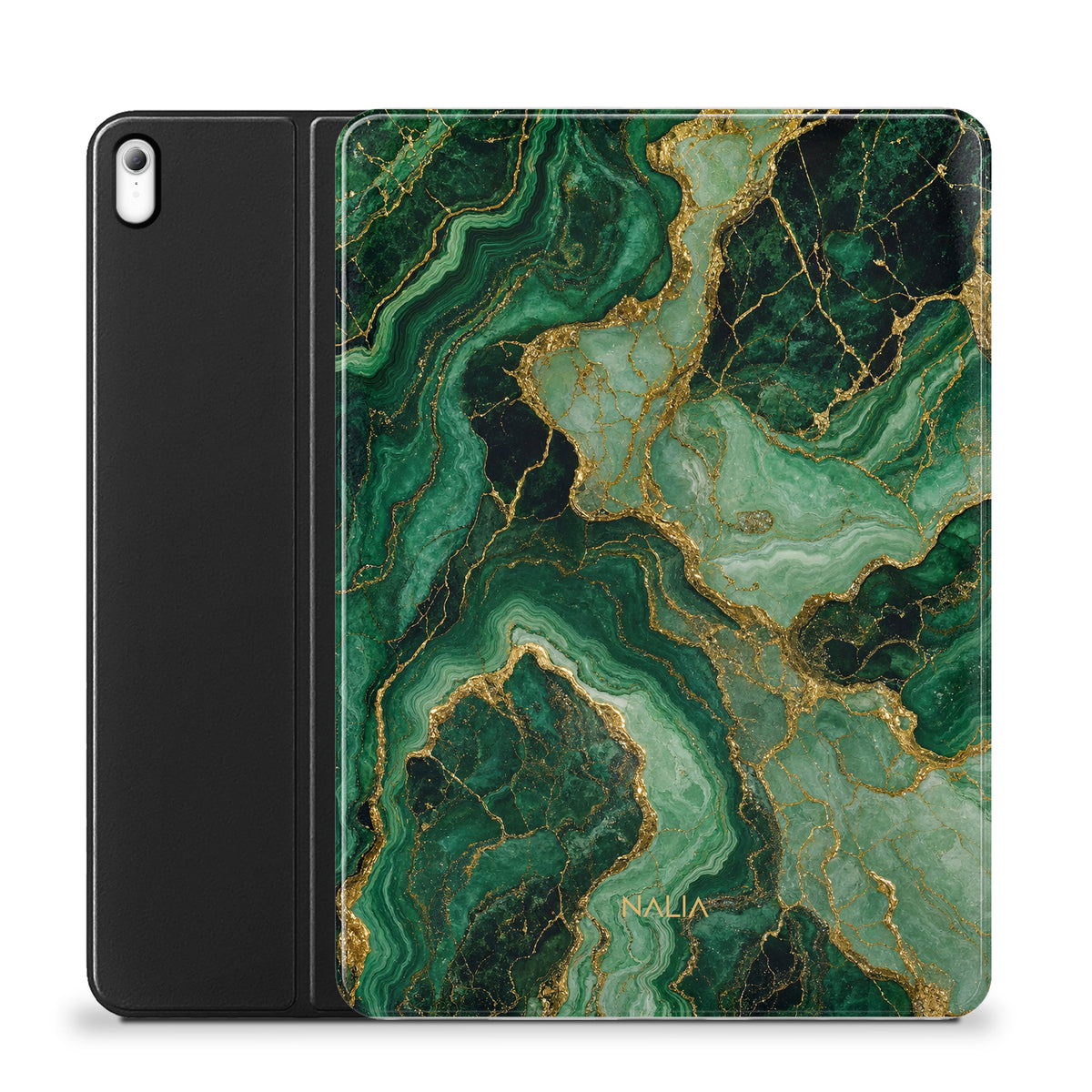Malachit - iPad Air (5th/4th Generation) Hülle NALIA Protective Hülle