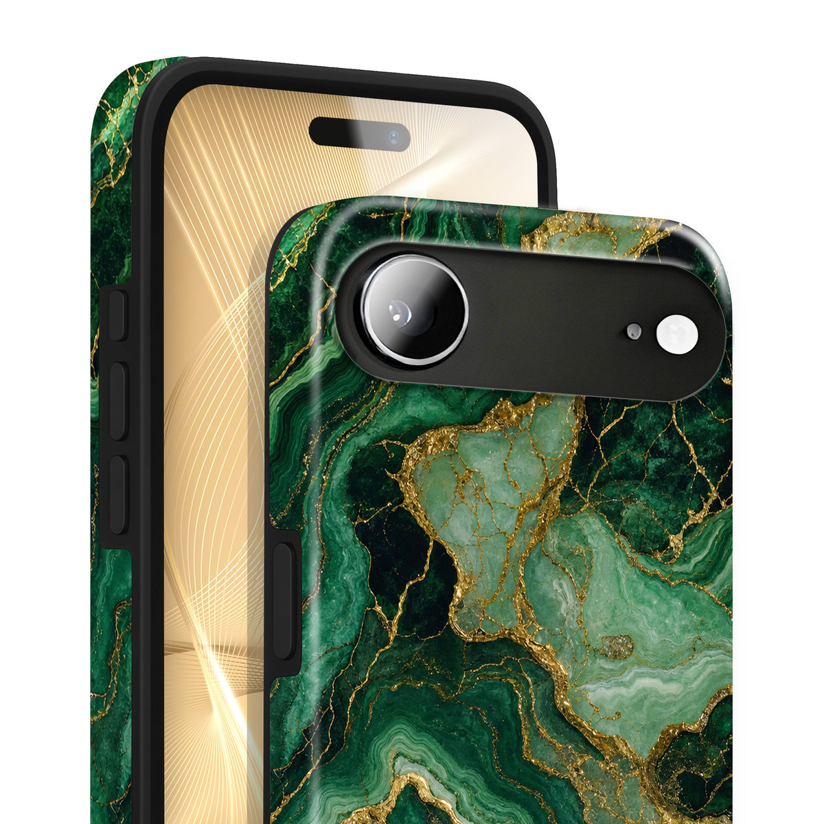 Malachit - iPhone 17 Air Hülle NALIA Protective Hülle