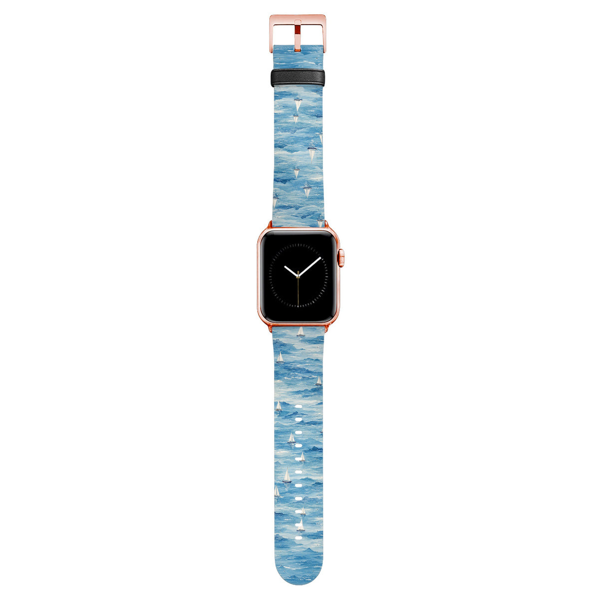 Regatta - Apple Watch Armband 38/40/41/42mm 38 40 41 42mm Matt Rose Gold NALIA Kunstleder Armband