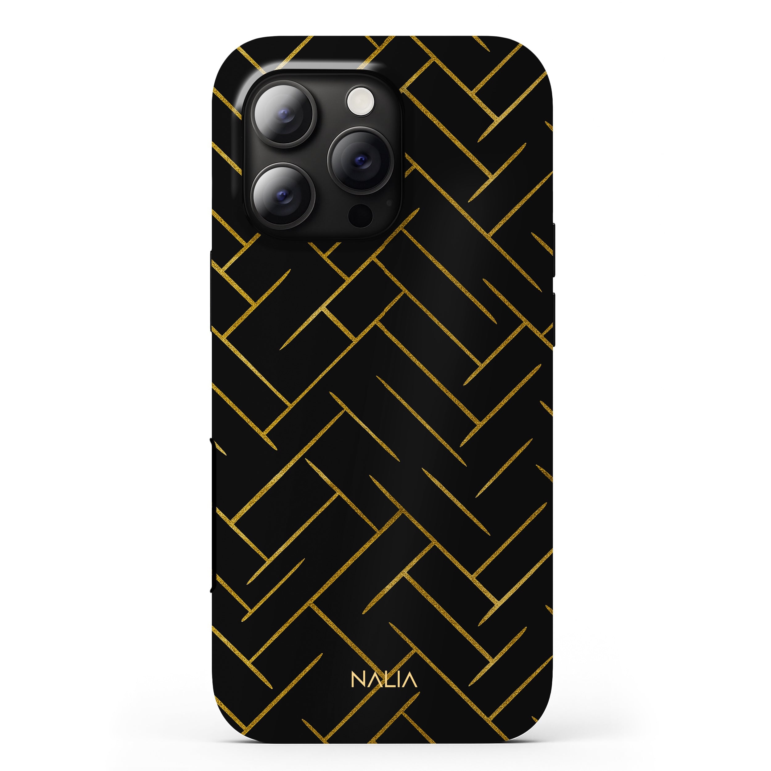 Noir - iPhone 16 Pro Hülle NALIA Protective Hülle