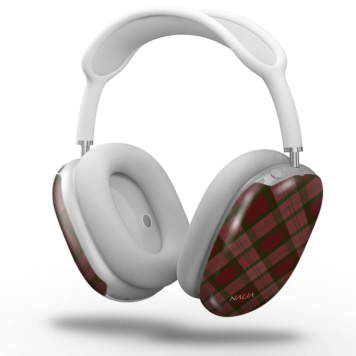 Oxford AirPods Max Hülle mit Karomuster, schräg
