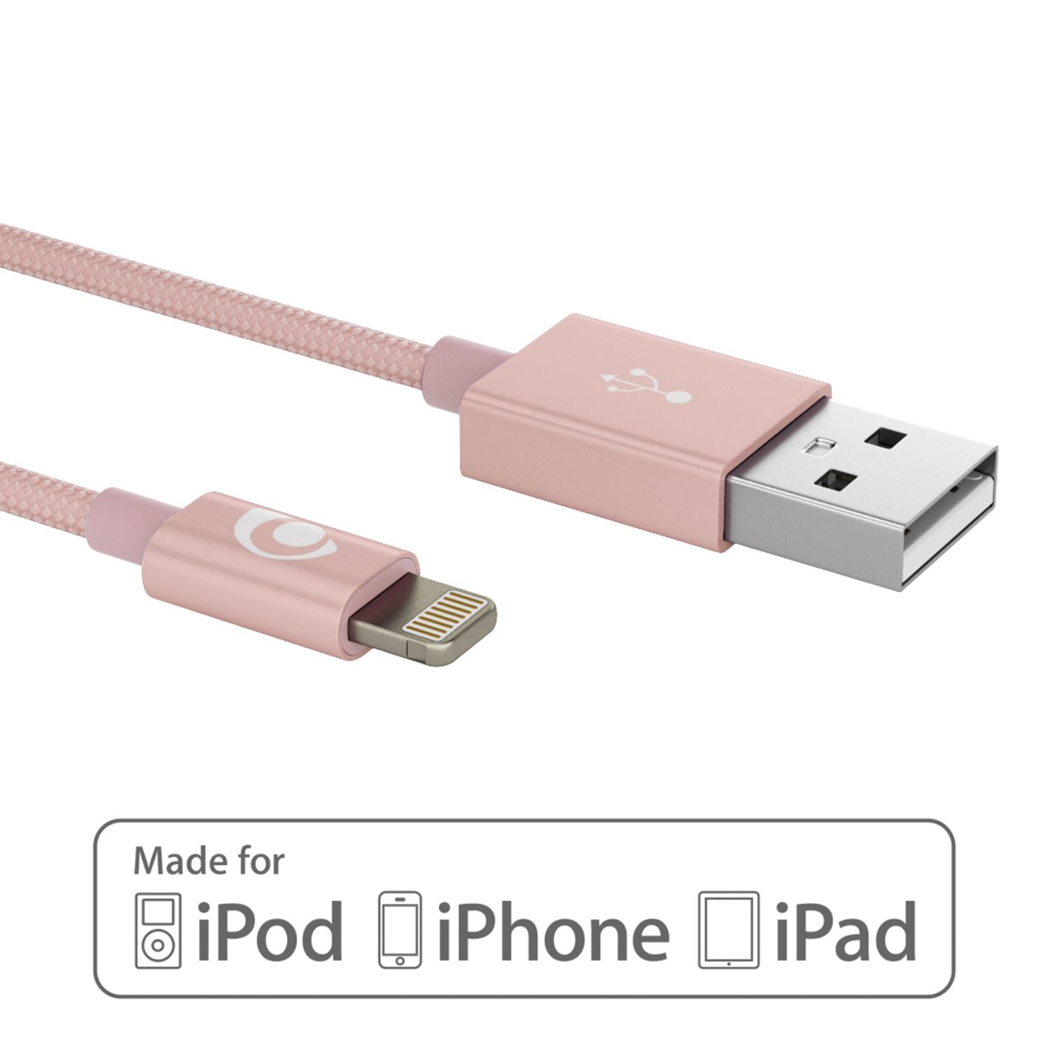 NALIA 2m USB Sync Daten Kabel für iPhone iPad iPod, Ladekabel Nylon Phone Cable
