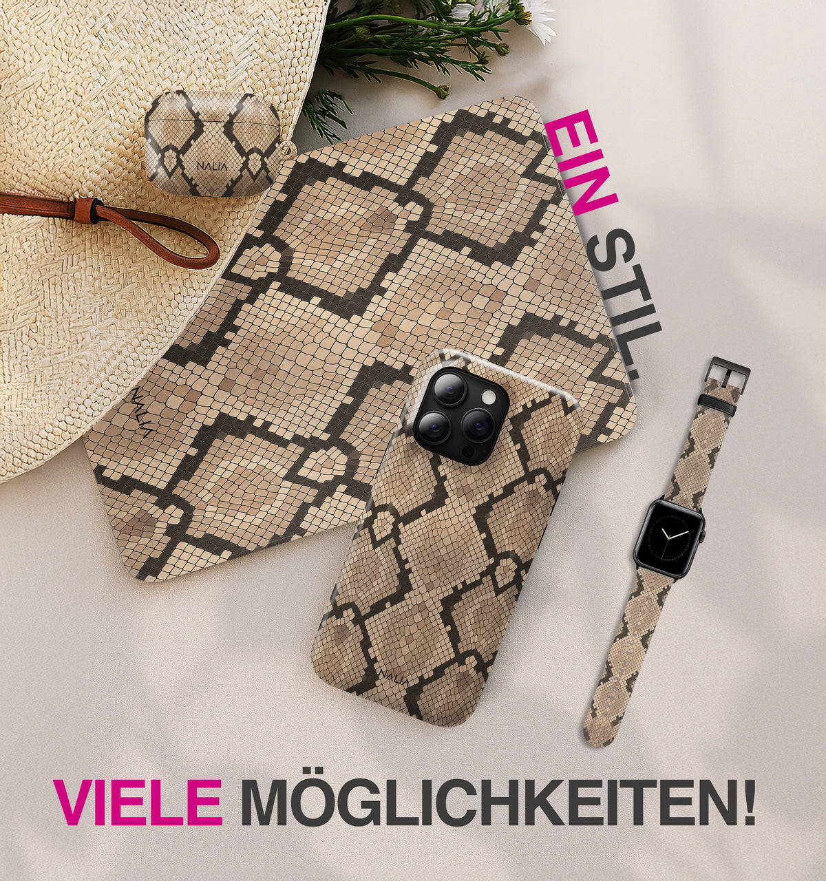Cleo - iPhone 18 Pro Hülle NALIA Protective Hülle