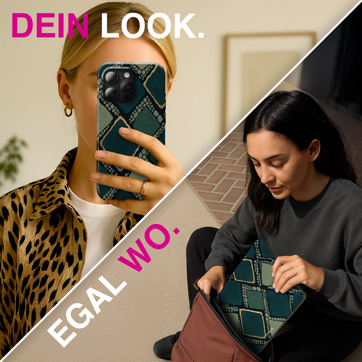 Mamba - iPhone 15 Pro Max Hülle NALIA Protective Hülle