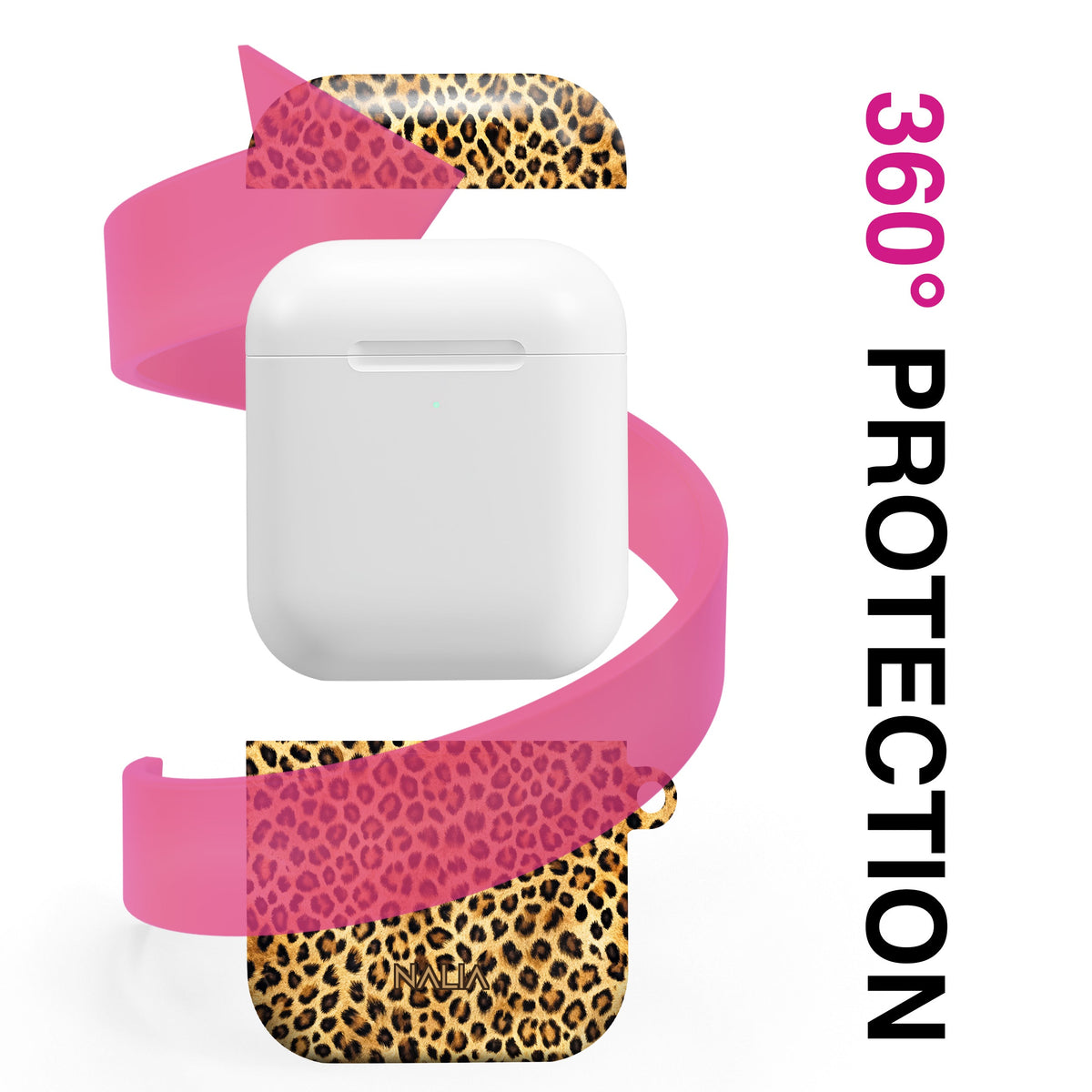 Safari - AirPods 1 / 2 Hülle NALIA Protective Hülle
