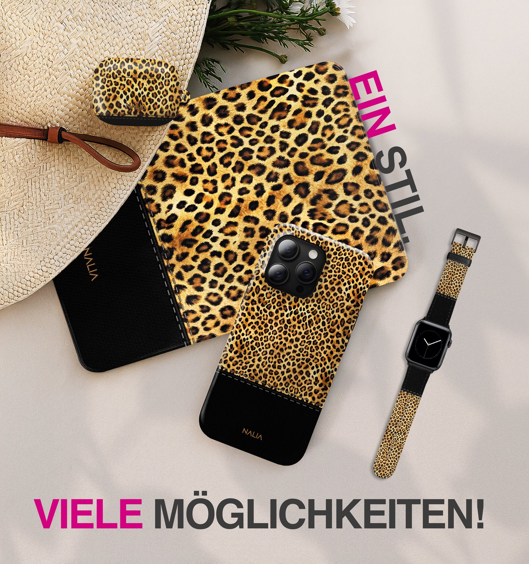 Safari - AirPods Pro 2 Hülle NALIA Protective Hülle