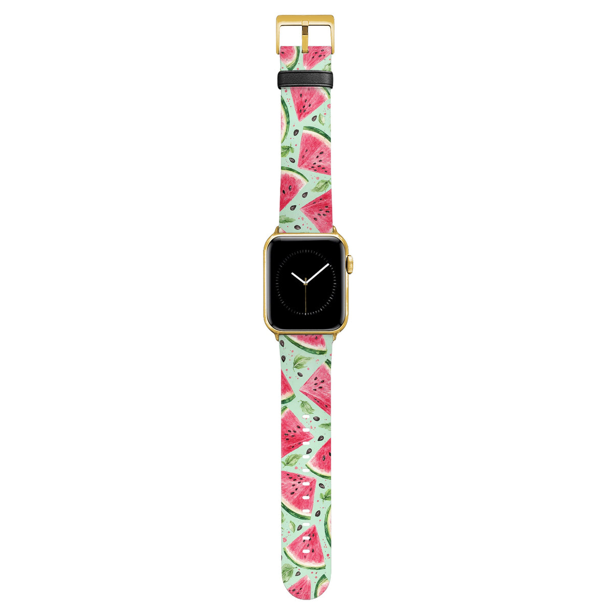 Juicy - Apple Watch Armband 38/40/41/42mm 38 40 41 42mm Matt Gold NALIA Kunstleder Armband