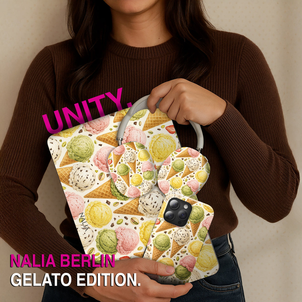 Gelato - iPhone 14 Pro Max Hülle NALIA Protective Hülle