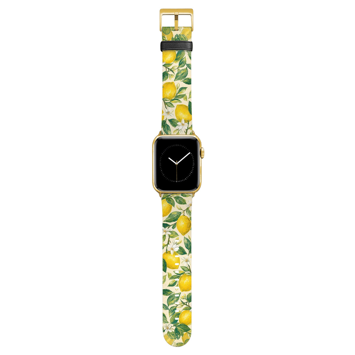 Zesty - Apple Watch Armband 38/40/41/42mm 38 40 41 42mm Matt Gold NALIA Kunstleder Armband