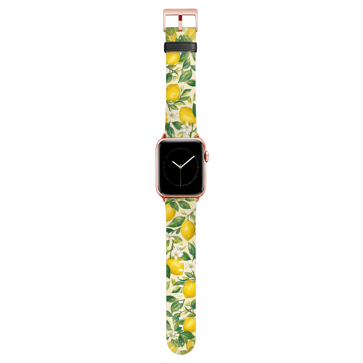 Zesty - Apple Watch Armband 38/40/41/42mm 38 40 41 42mm Matt Rose Gold NALIA Kunstleder Armband