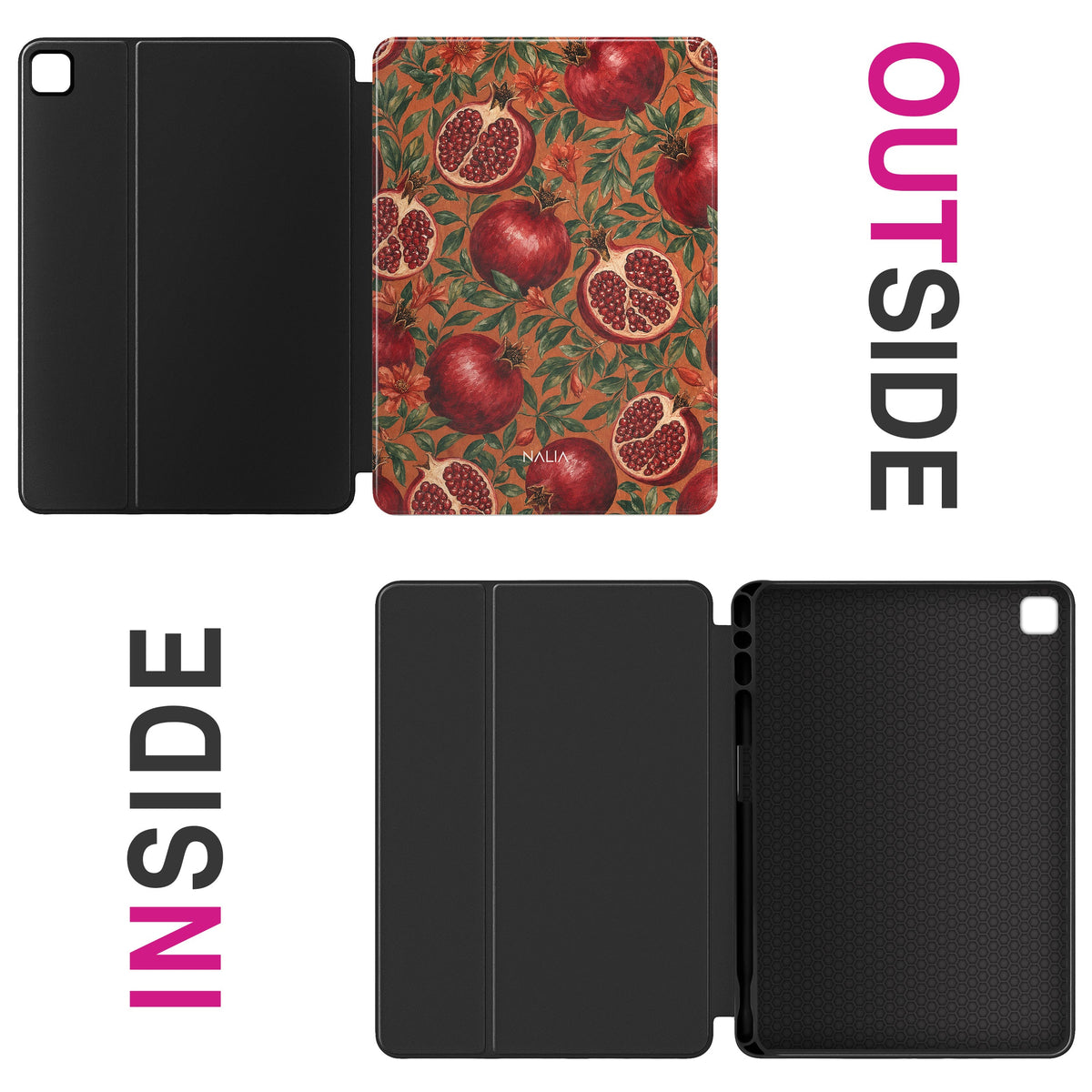 Grenadine - iPad Pro 13 (8th Gen) Hülle NALIA Protective Hülle