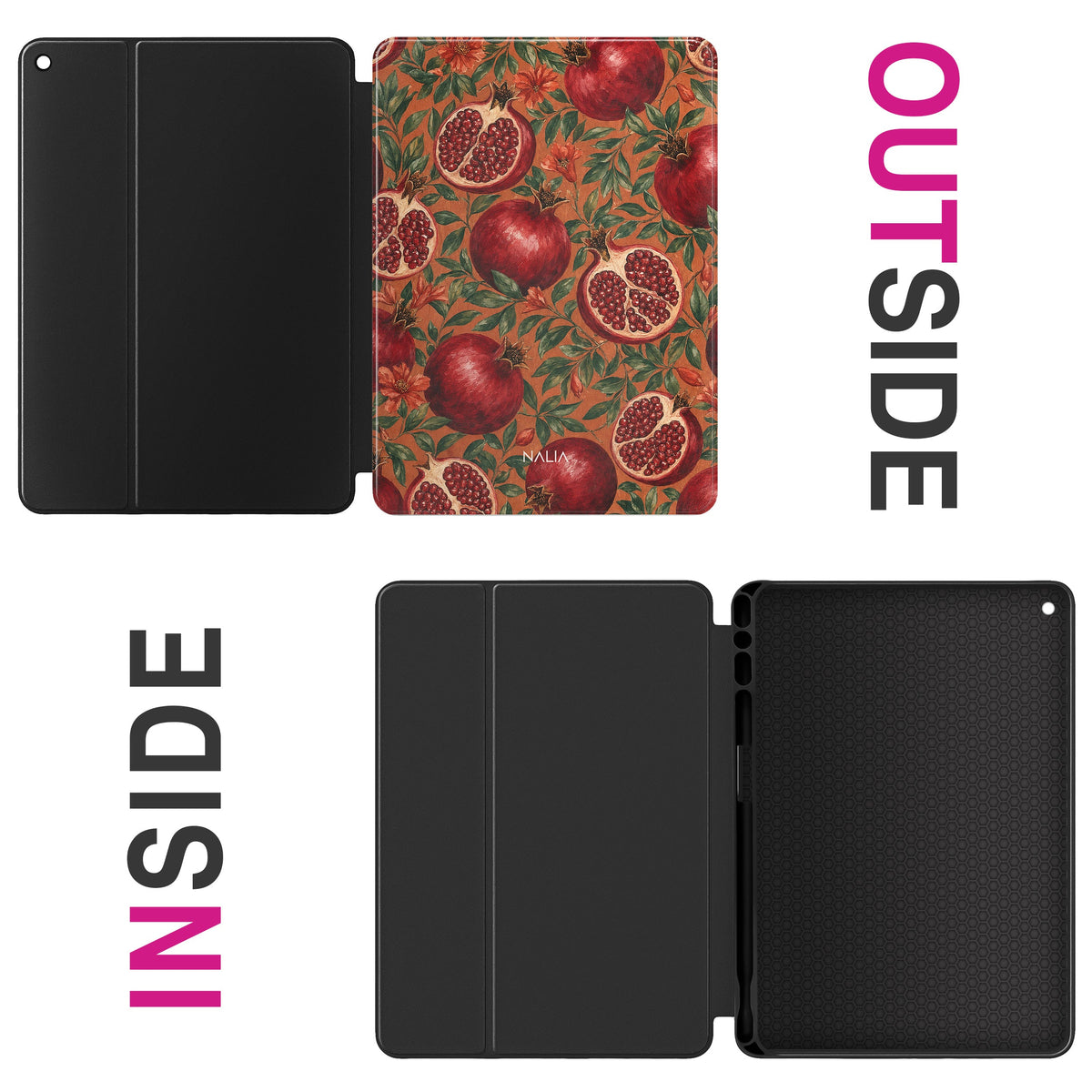 Grenadine - iPad (9th/8th/7th Generation) Hülle NALIA Protective Hülle
