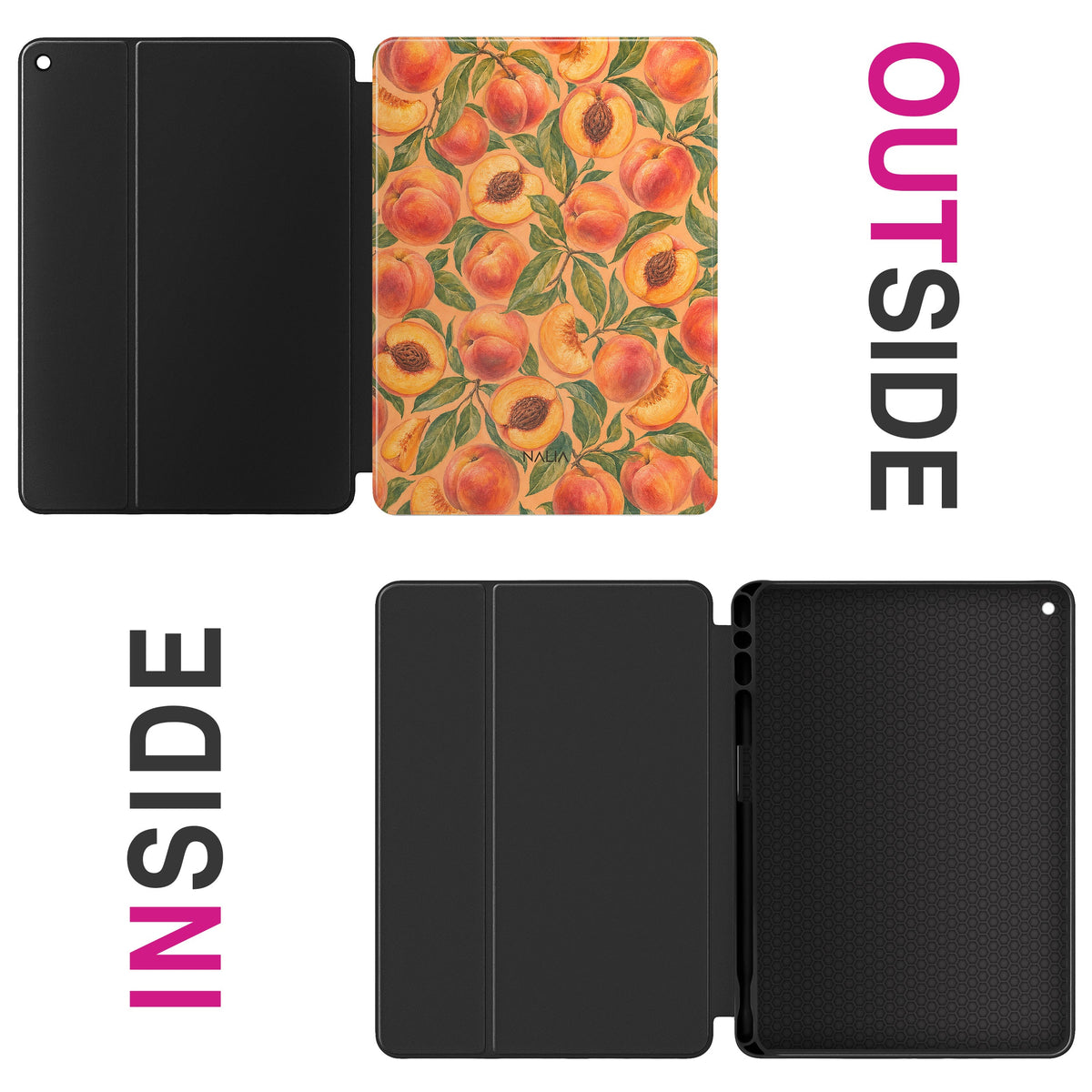Peachy - iPad (9th/8th/7th Generation) Hülle NALIA Protective Hülle