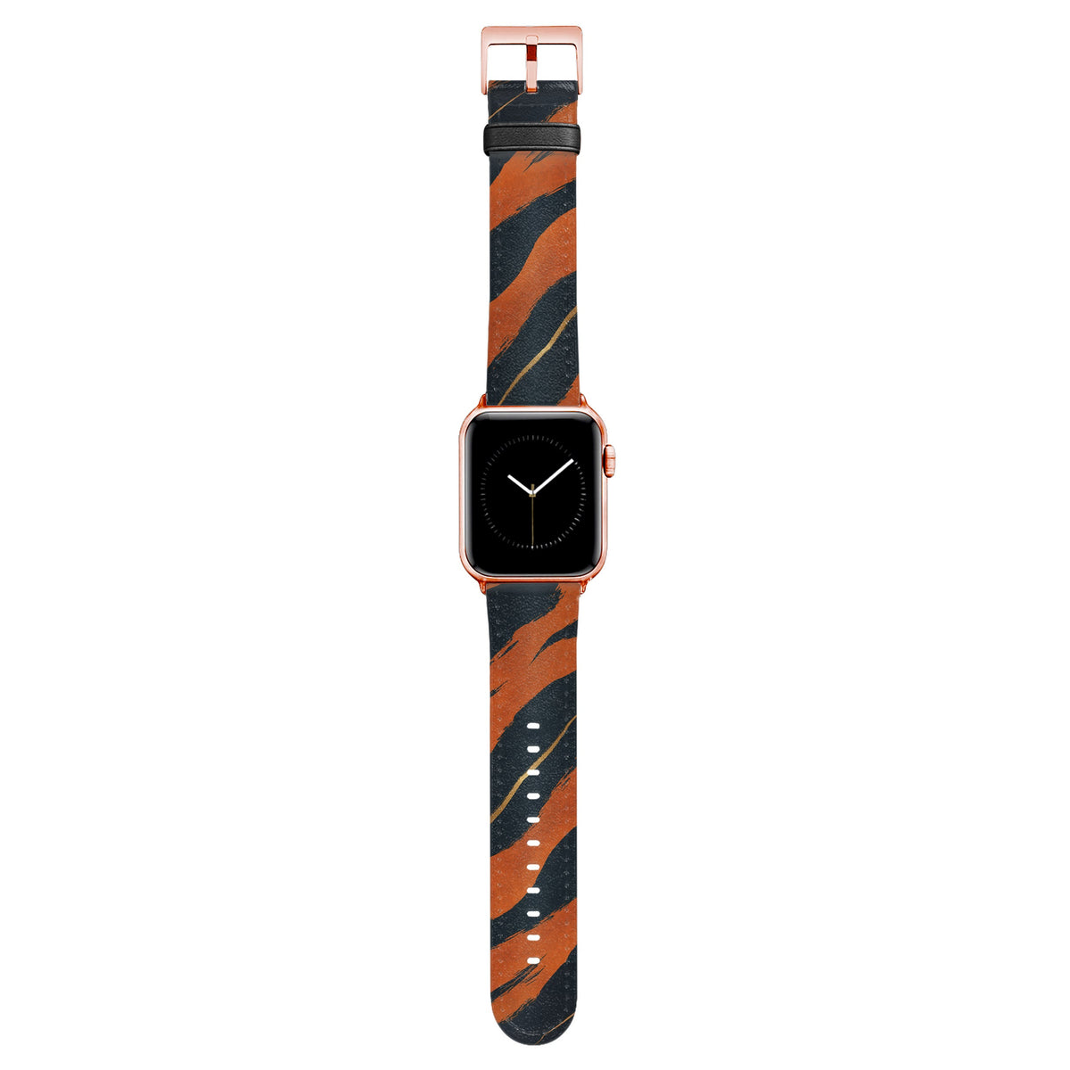 Blaze - Apple Watch Armband 38/40/41/42mm 38 40 41 42mm Matt Rose Gold NALIA Kunstleder Armband
